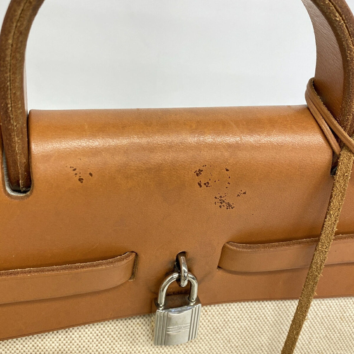 Hermes Natural Toile H Backpack (Pre-Owned)