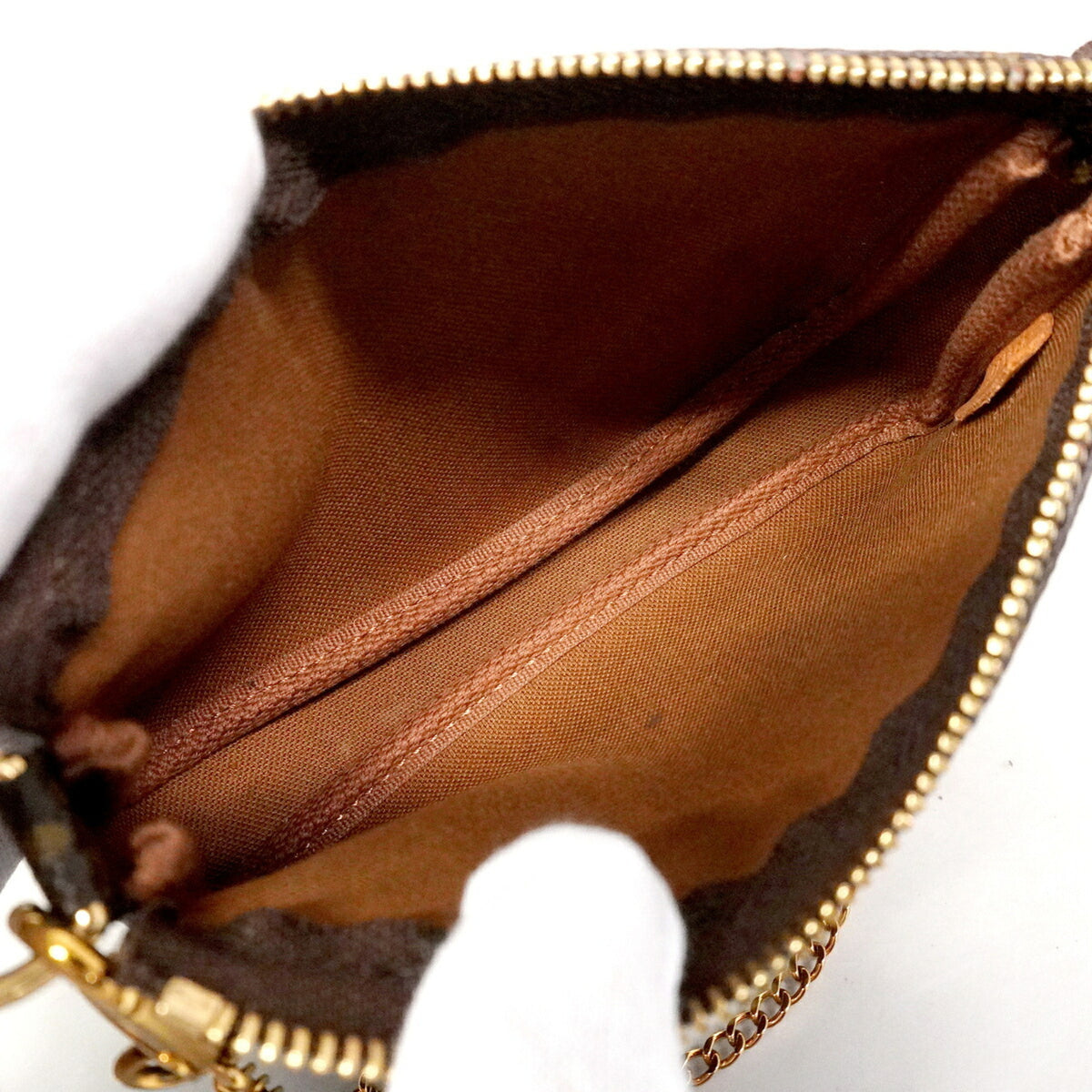 Louis Vuitton Brown Pouch (Pre-Owned)