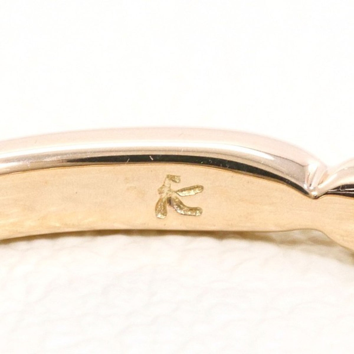 Kumikyoku Pink Gold Pink Gold (10K) Band Ring (Pre-Owned)