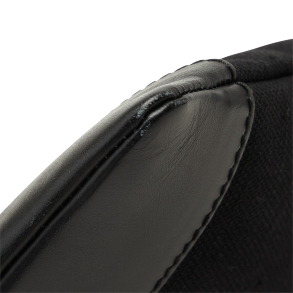 Balenciaga Black Canvas Leather Clutch Bag (Pre-Owned)