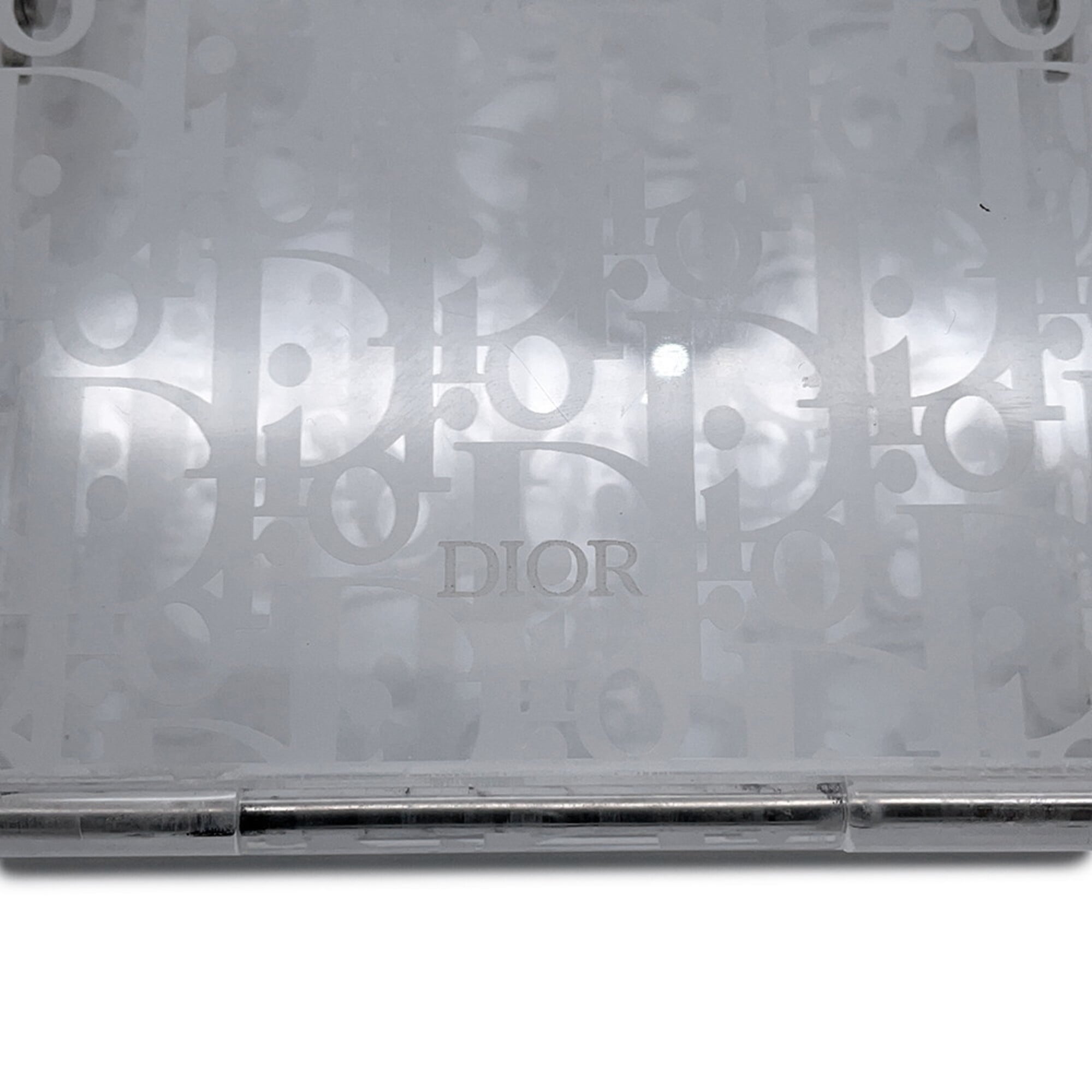 Christian Dior White Acrylic Handbag Shoulder Bag (Pre-Owned)