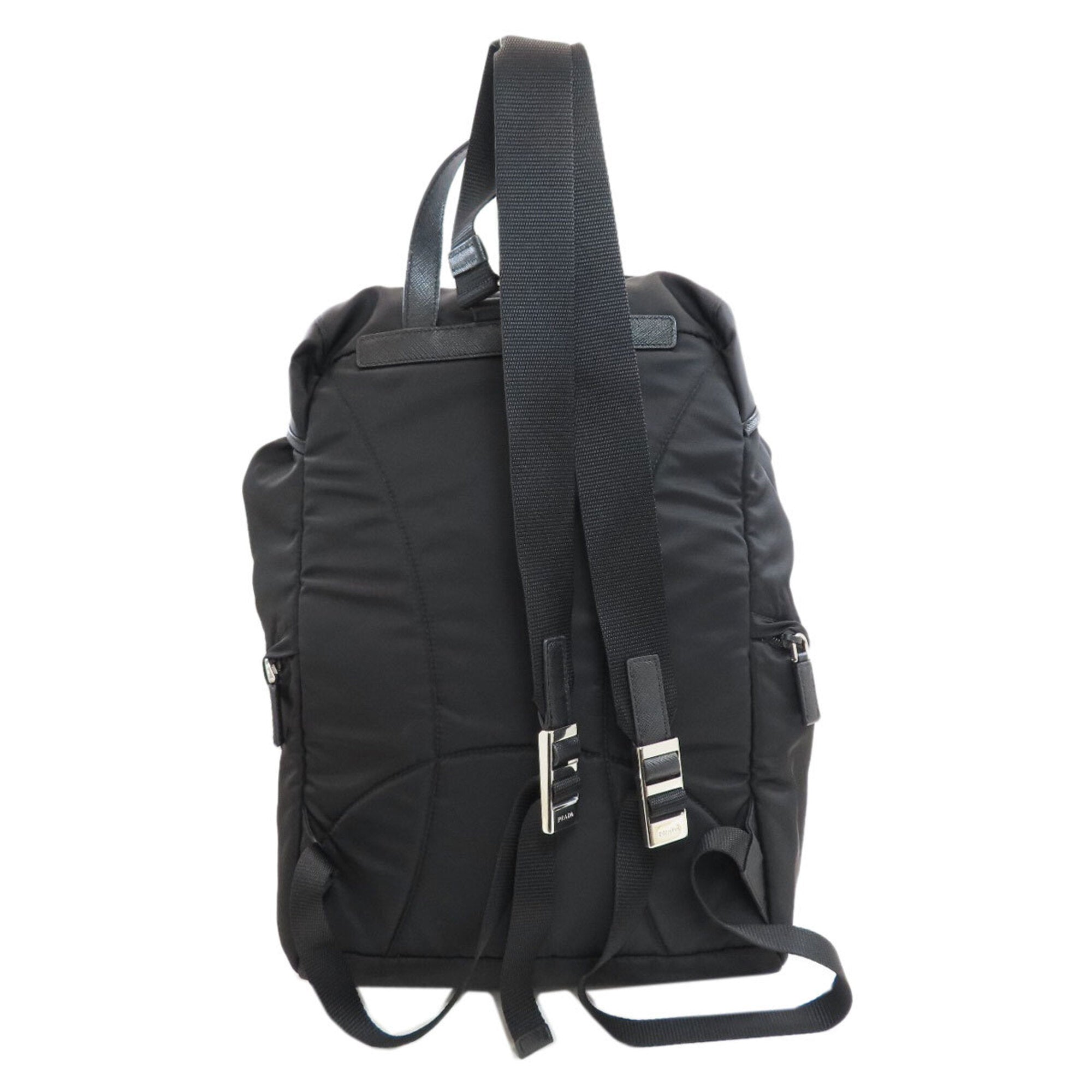 Prada Black Nylon Backpack (Pre-Owned)