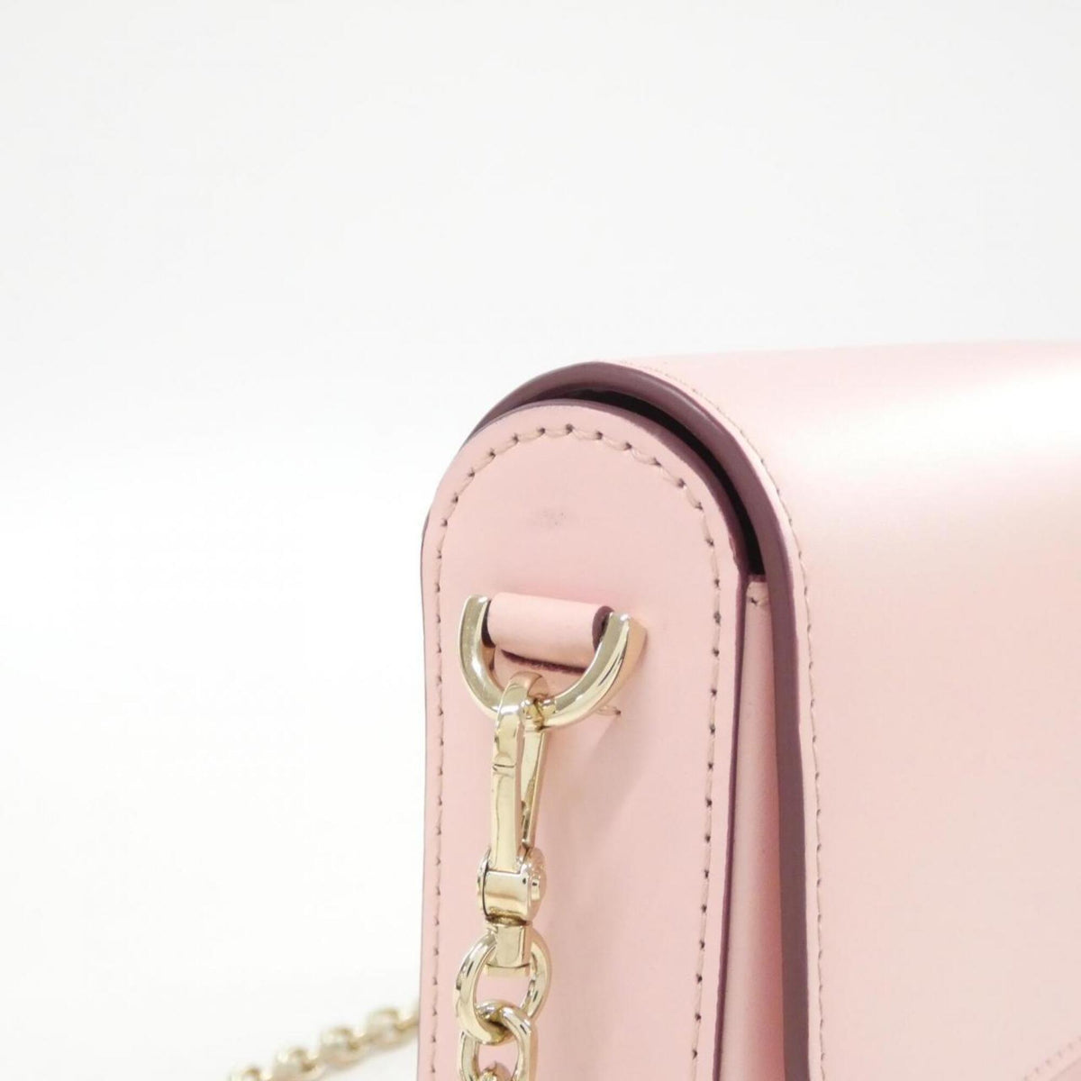 Cartier Pink Leather Shoulder Bag (Pre-Owned)