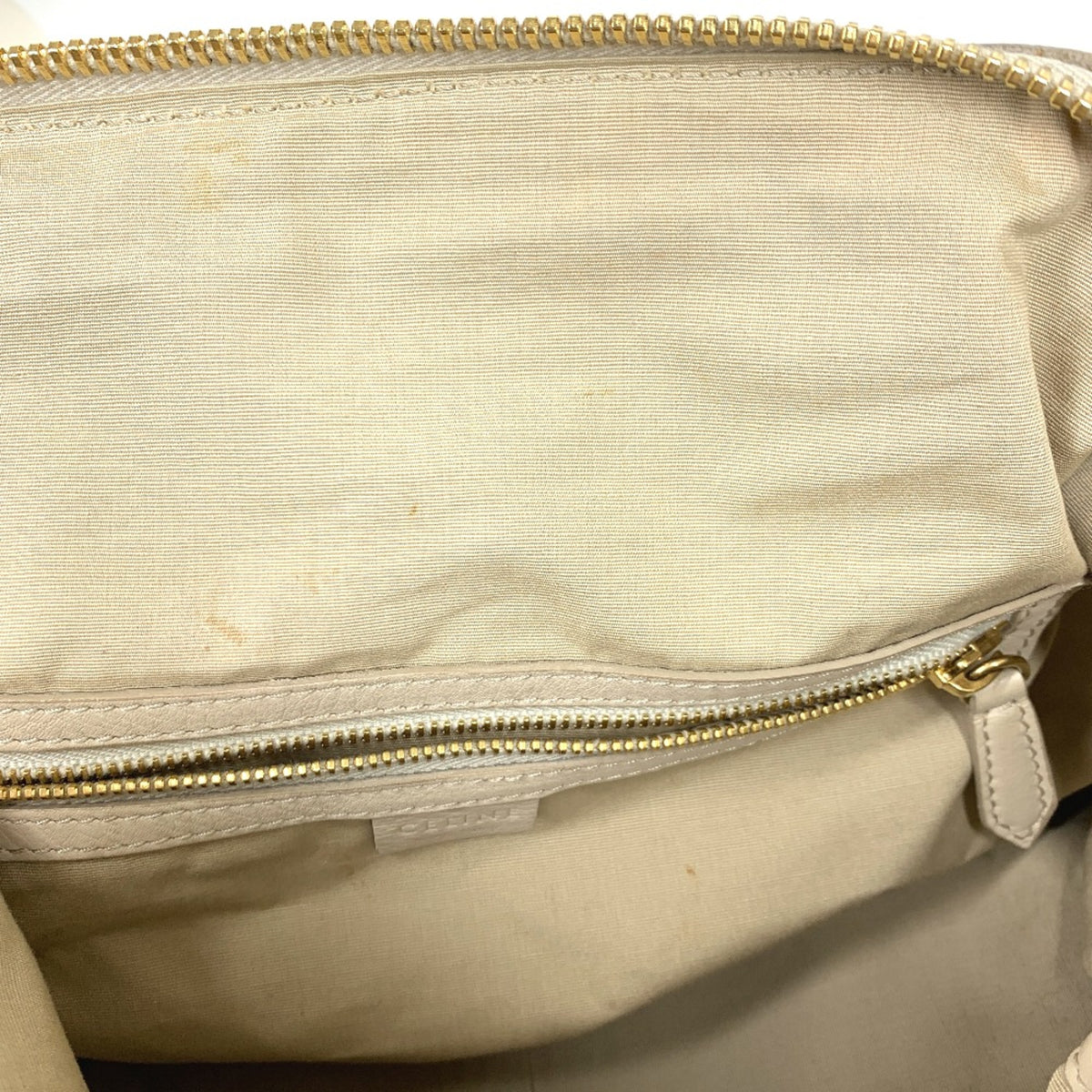 Celine Beige Leather Handbag (Pre-Owned)