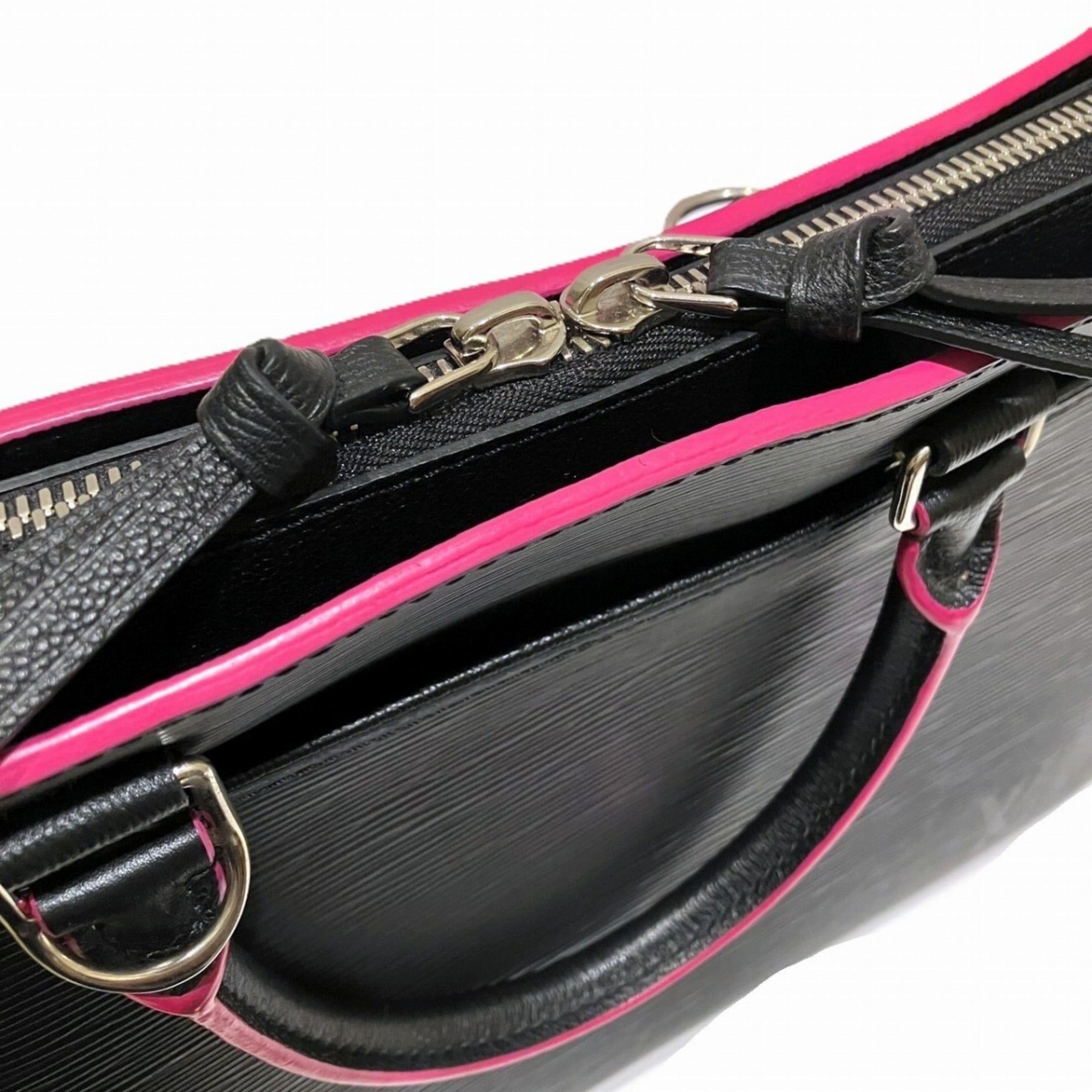 Louis Vuitton Black Epi Leather Handbag (Pre-Owned)