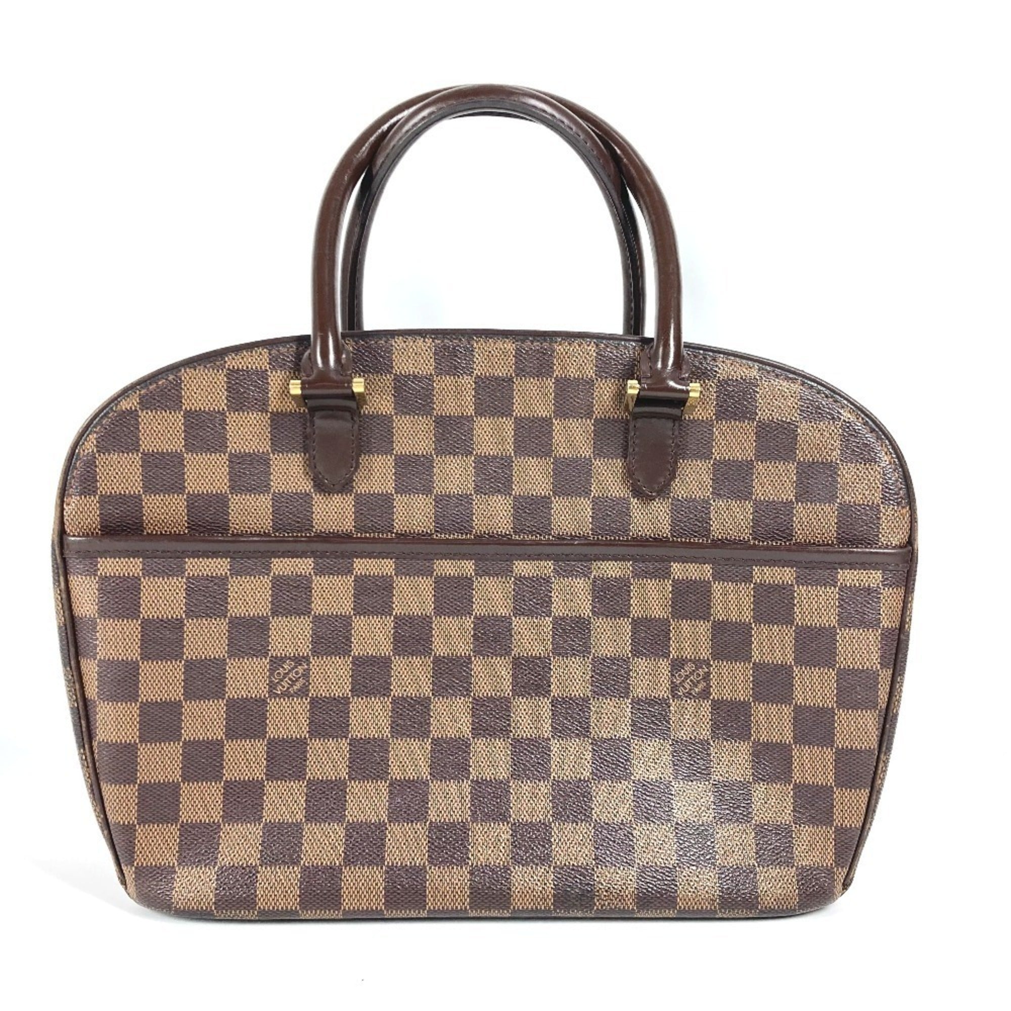 Louis Vuitton Brown Ebene Damier Canvas Handbag Shoulder Bag Tote Bag (Pre-Owned)