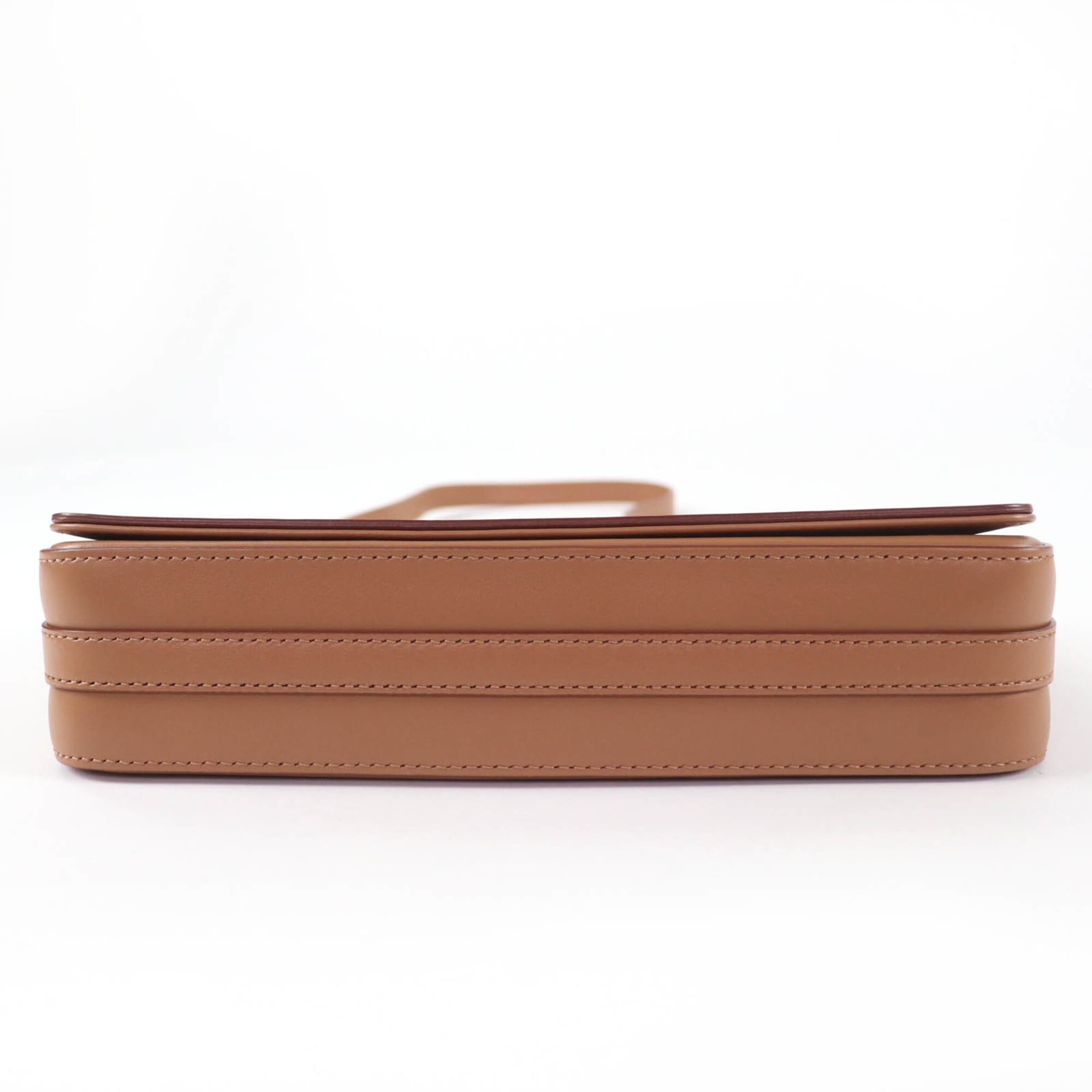 Burberry Brown Leather Shoulder Bag (Pre-Owned)