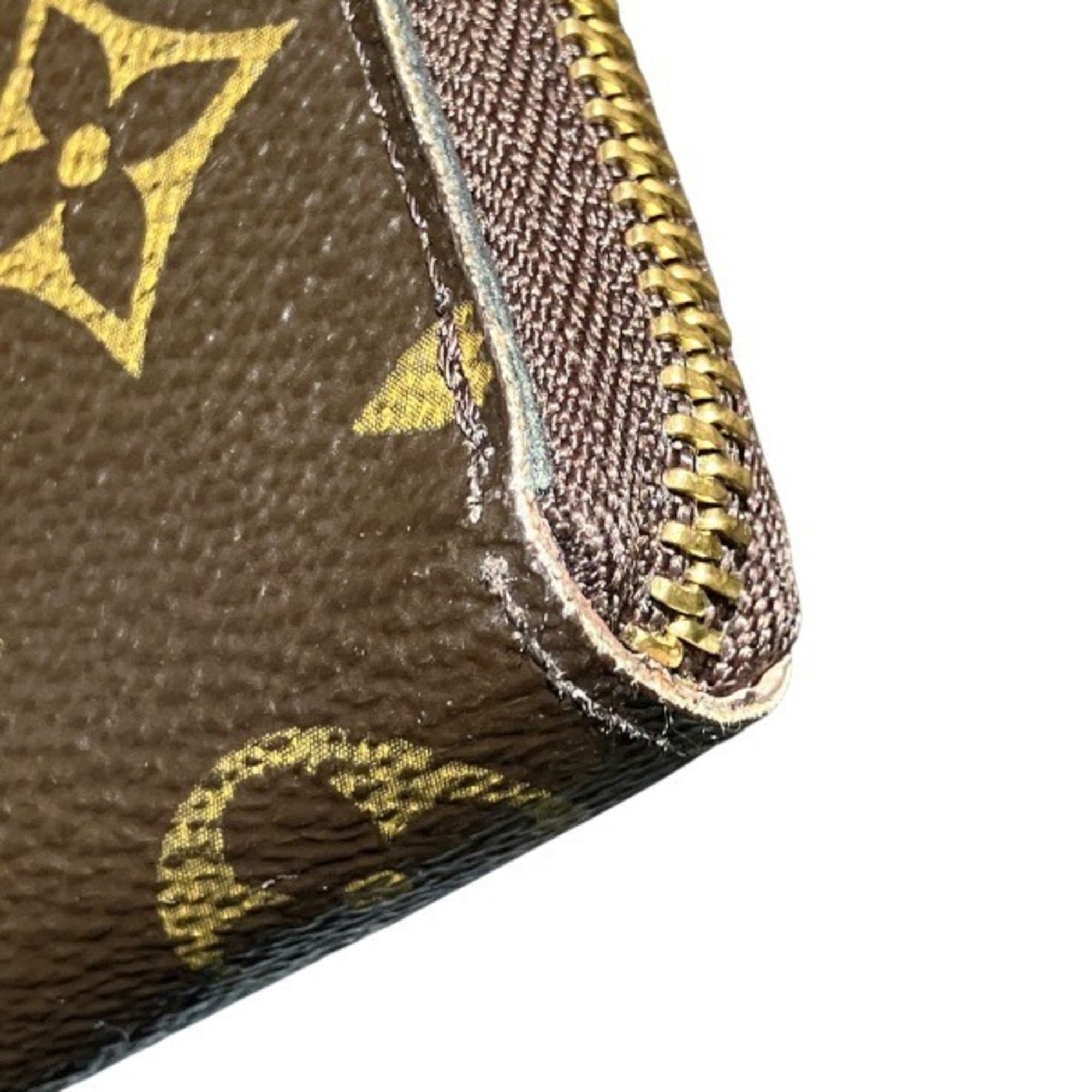Louis Vuitton Monogram Pink Monogram Long Wallet (Bi-Fold) (Pre-Owned)