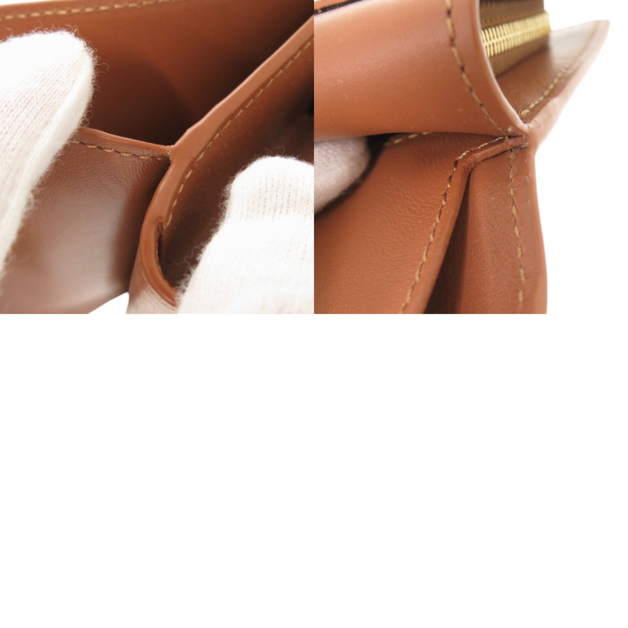Loewe Brown Leather Wallet (Bi-Fold) (Pre-Owned)
