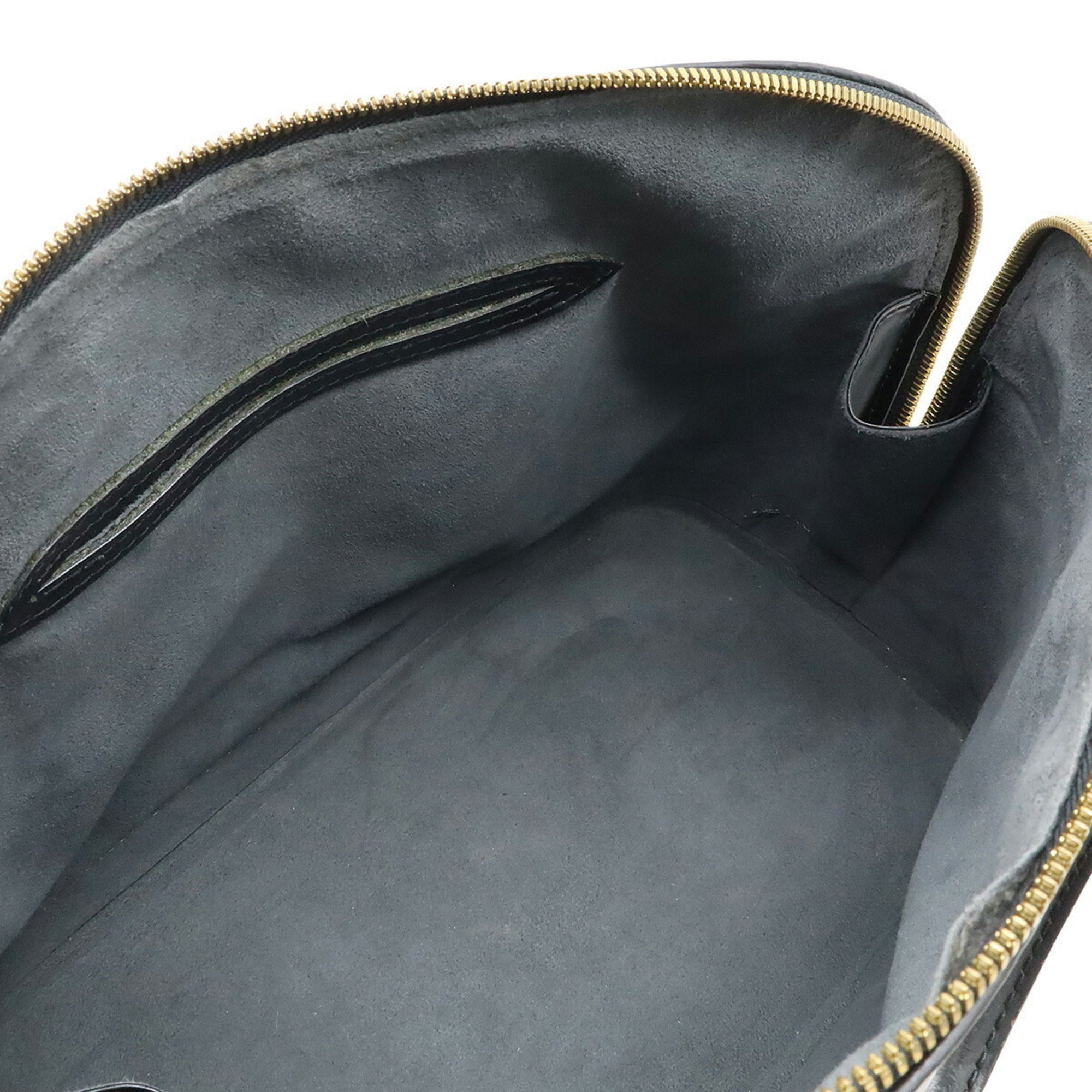 Louis Vuitton Epi Black Noir Epi Leather Handbag (Pre-Owned)
