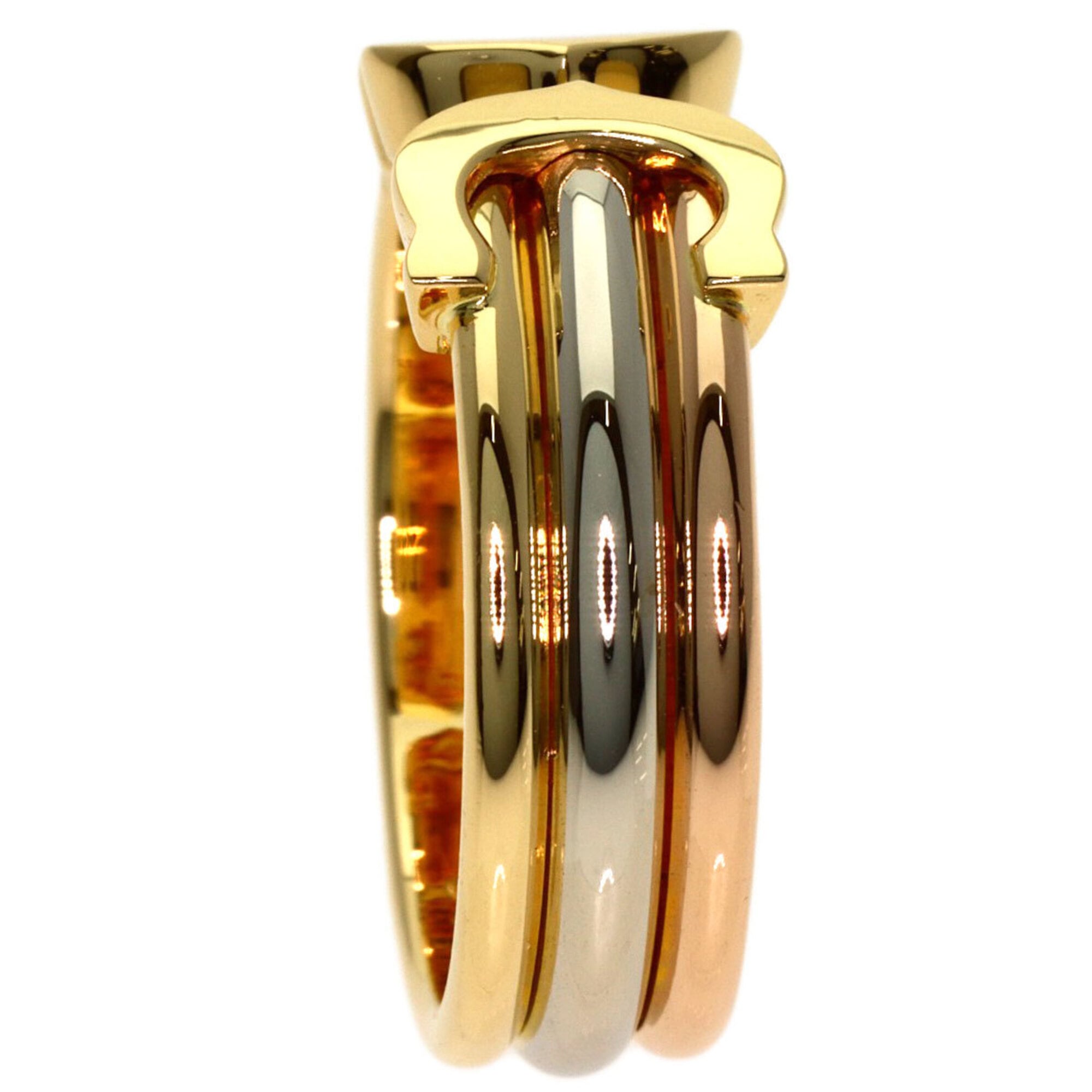 Cartier Yellow Gold (18K) Pink Gold (18K) White Gold (18K) Band Ring (Pre-Owned)