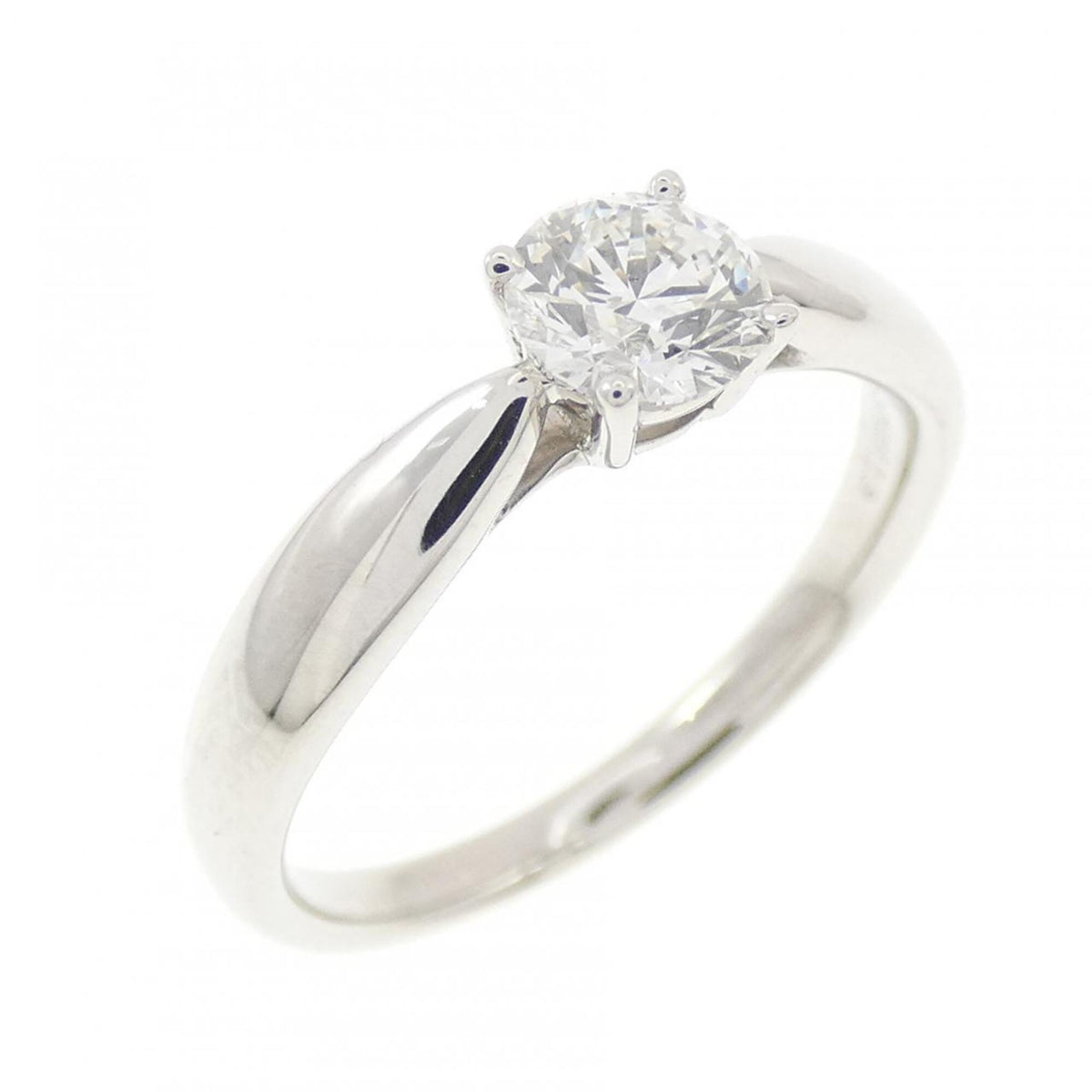 Tiffany Platinum 950 Band Ring (Pre-Owned)