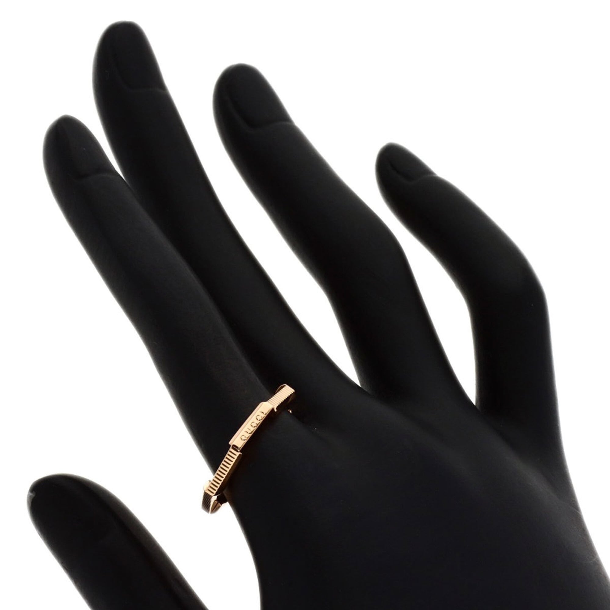 Gucci Pink Gold (18K) Band Ring (Pre-Owned)