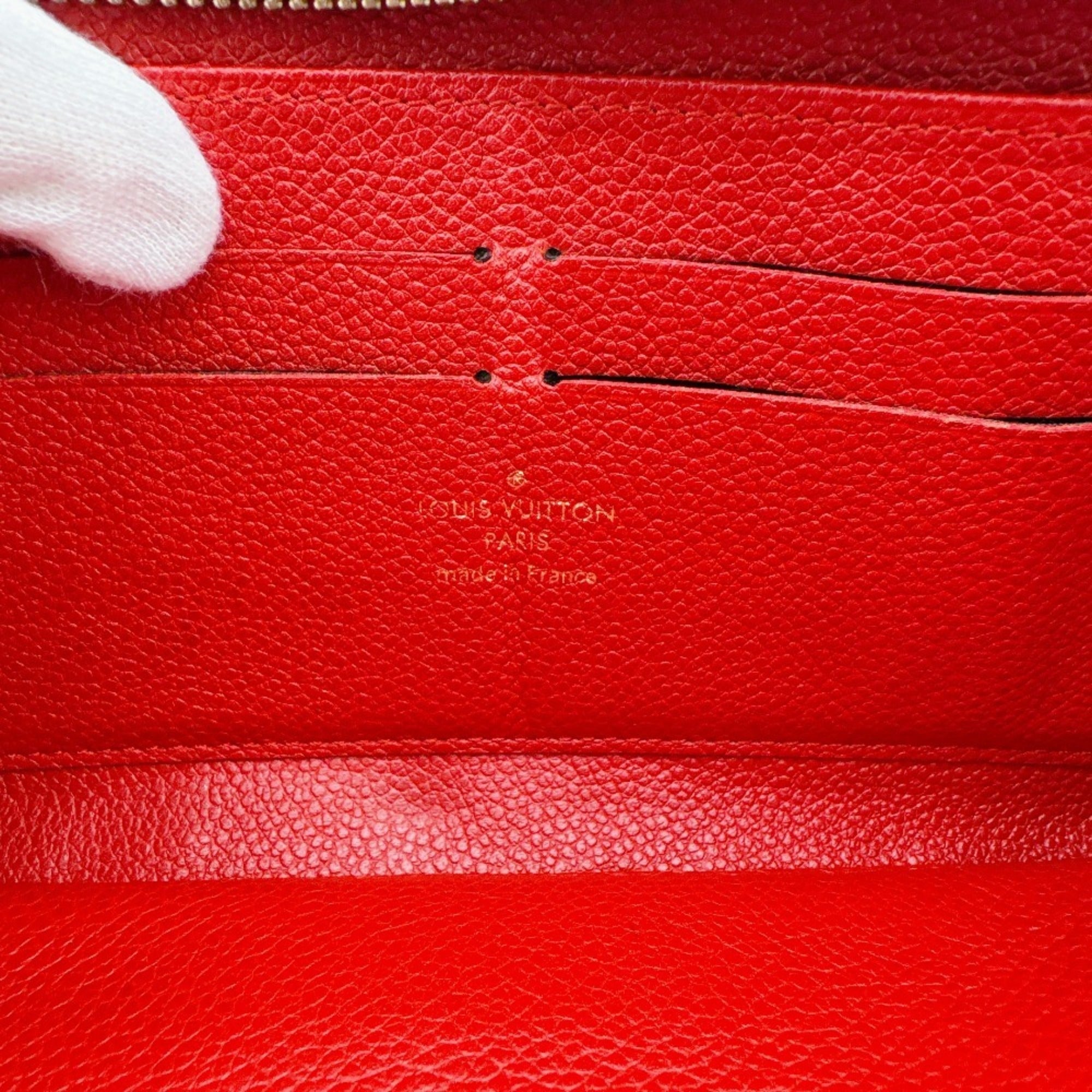 Louis Vuitton Red Color Monogram Empreinte (Pre-Owned)