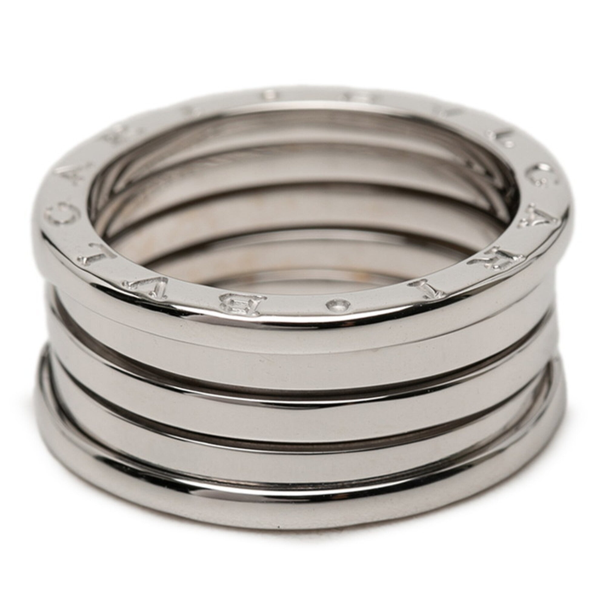 Bvlgari White Gold (18K) Band Ring (Pre-Owned)