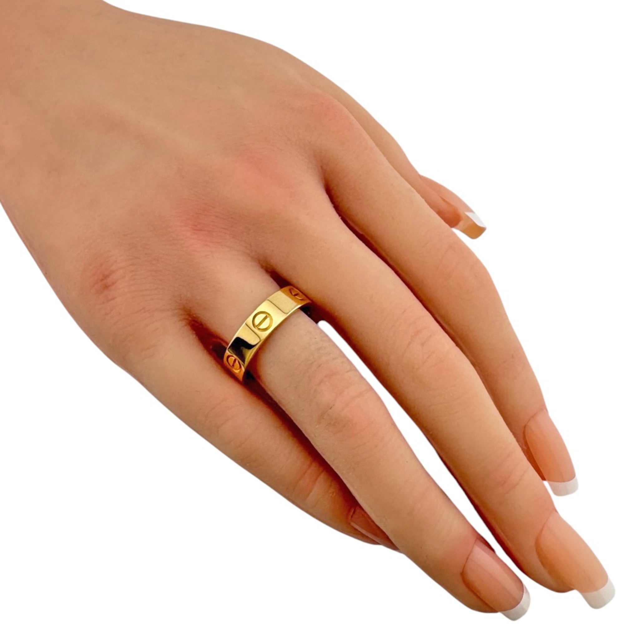 Cartier Yellow Yellow Gold (18K) Band Ring (Pre-Owned)