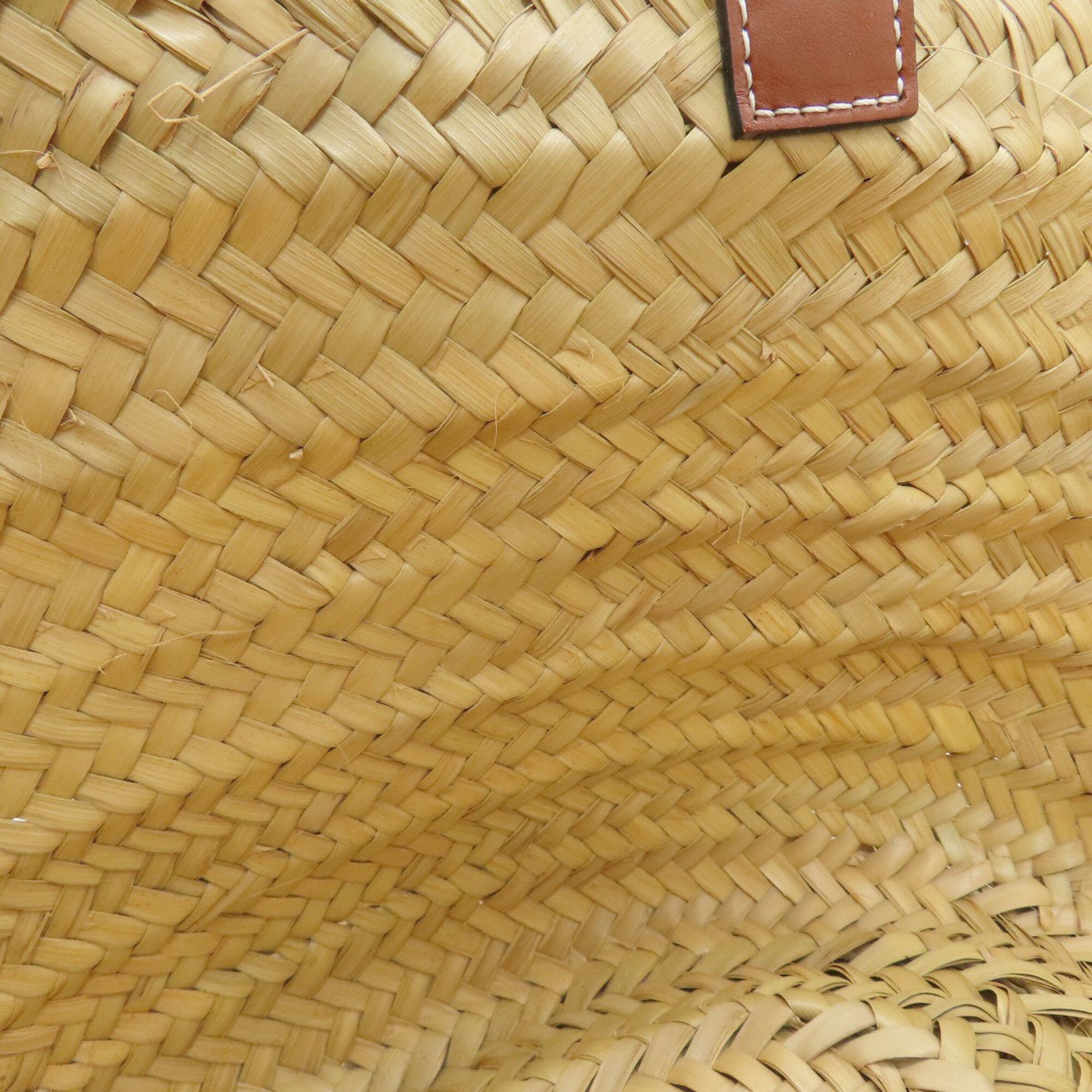 Loewe Brown Leather Basket Tote Bag (Pre-Owned)