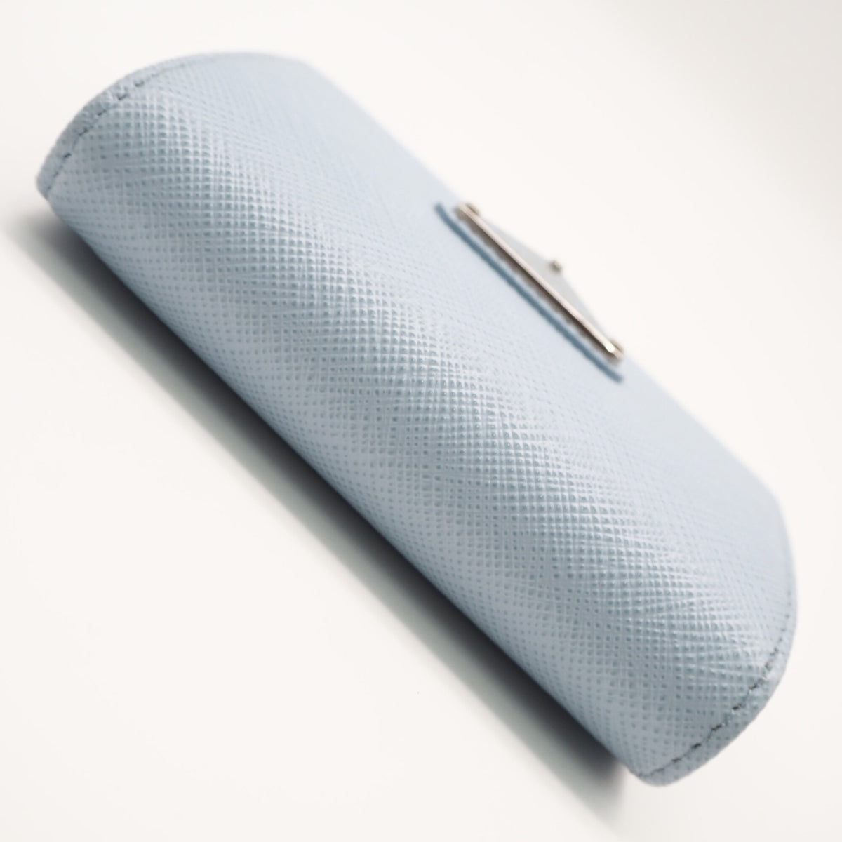 Prada Saffiano Blue Saffiano Wallet (Tri-Fold) (Pre-Owned)