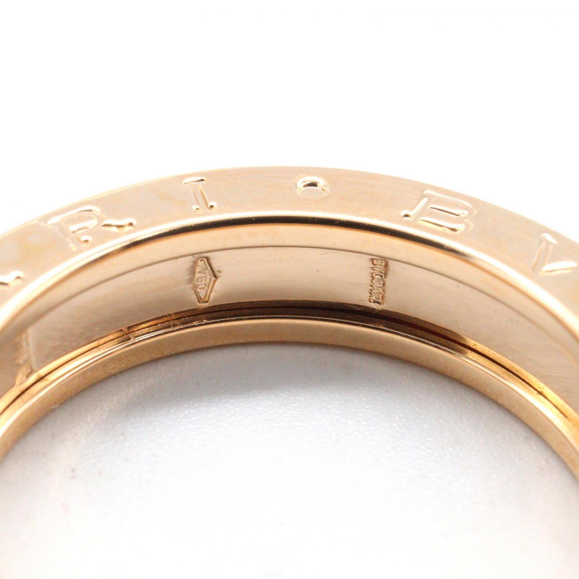 Bvlgari Gold Pink Gold (18K) Band Ring (Pre-Owned)