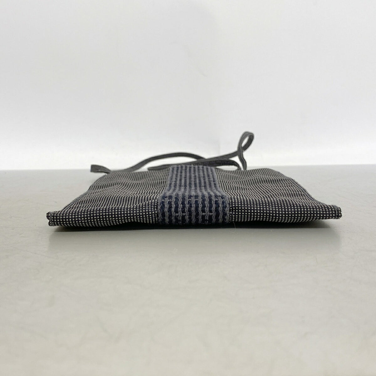 Hermes Gray Nylon Shoulder Bag (Pre-Owned)