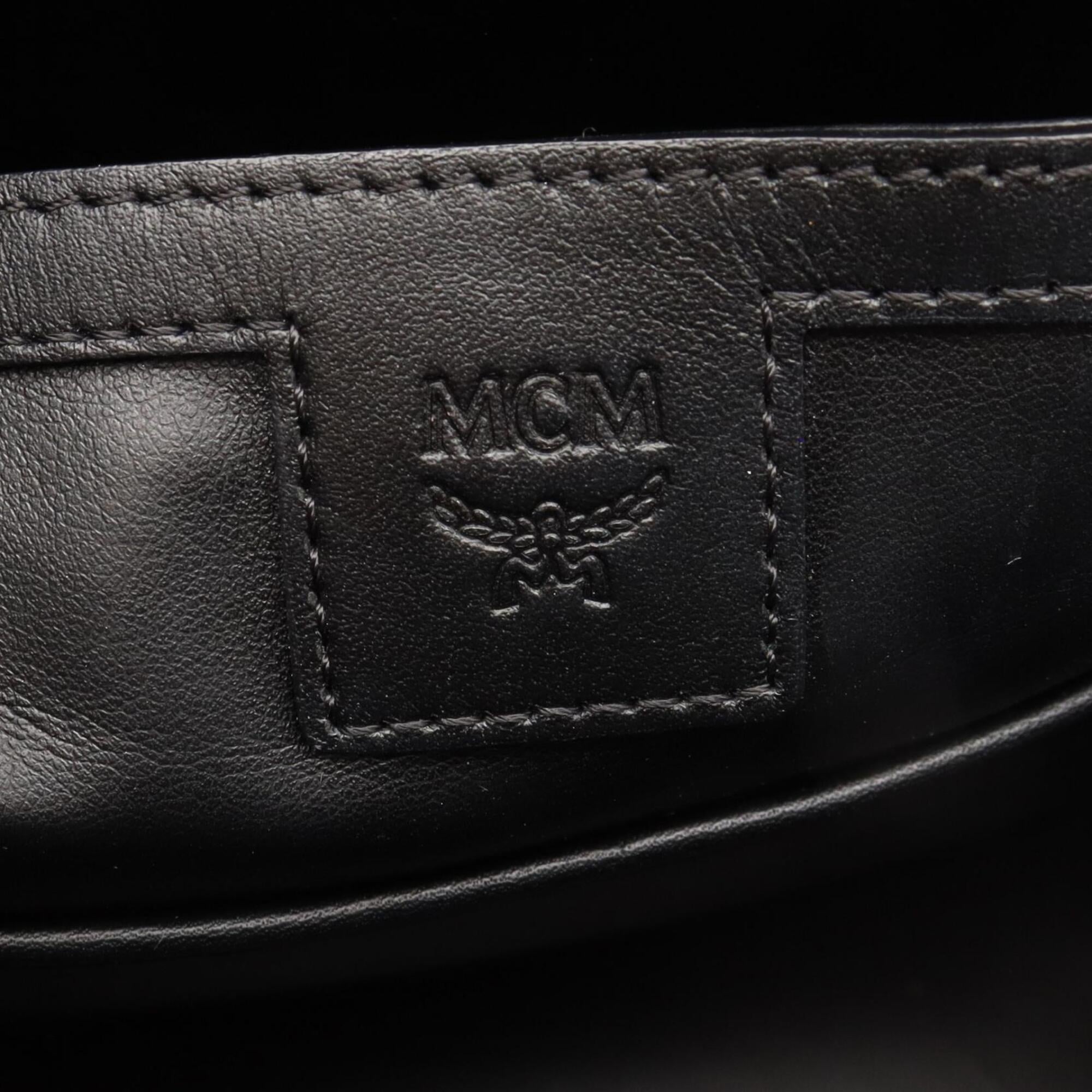 Mcm Brown Leather Backpack (Pre-Owned)