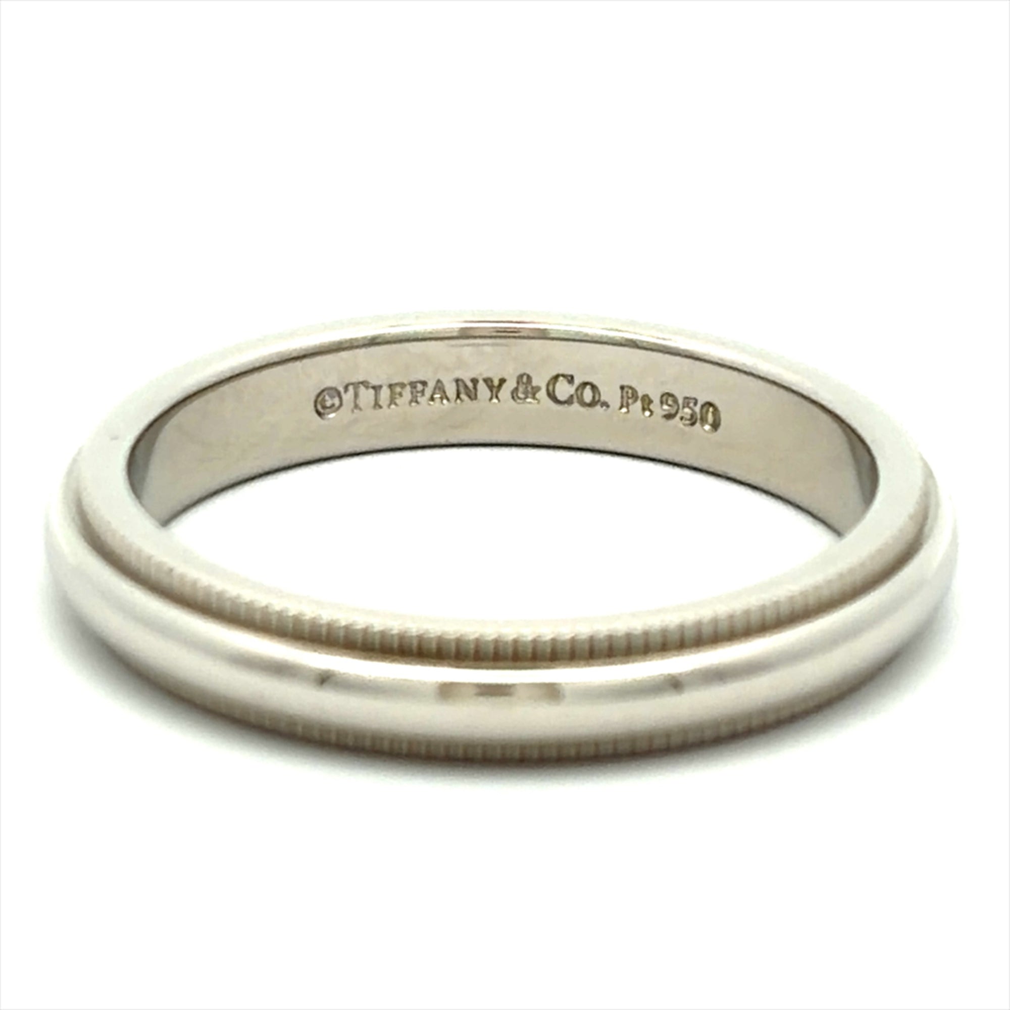 Tiffany Platinum 950 Band Ring (Pre-Owned)