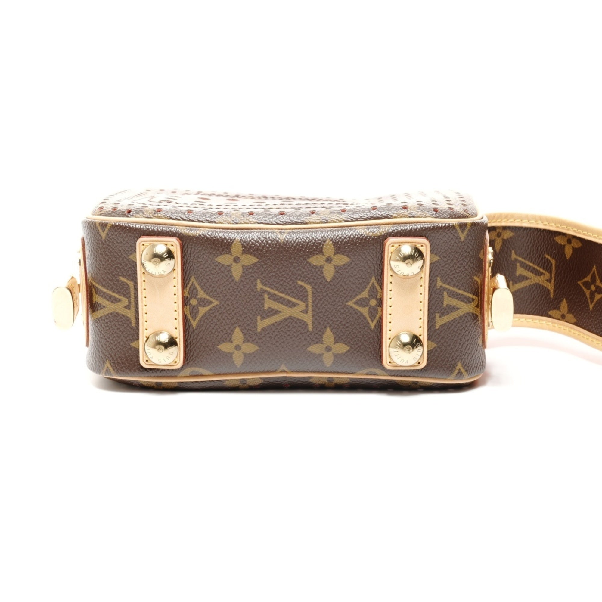 Louis Vuitton Brown Monogram Monogram Perforated Shoulder Bag (Pre-Owned)