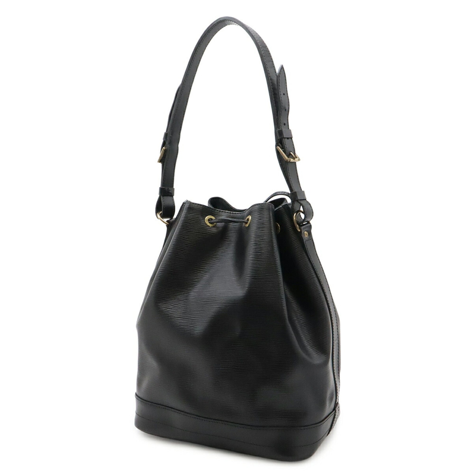 Louis Vuitton Noir Epi Leather Shoulder Bag (Pre-Owned)