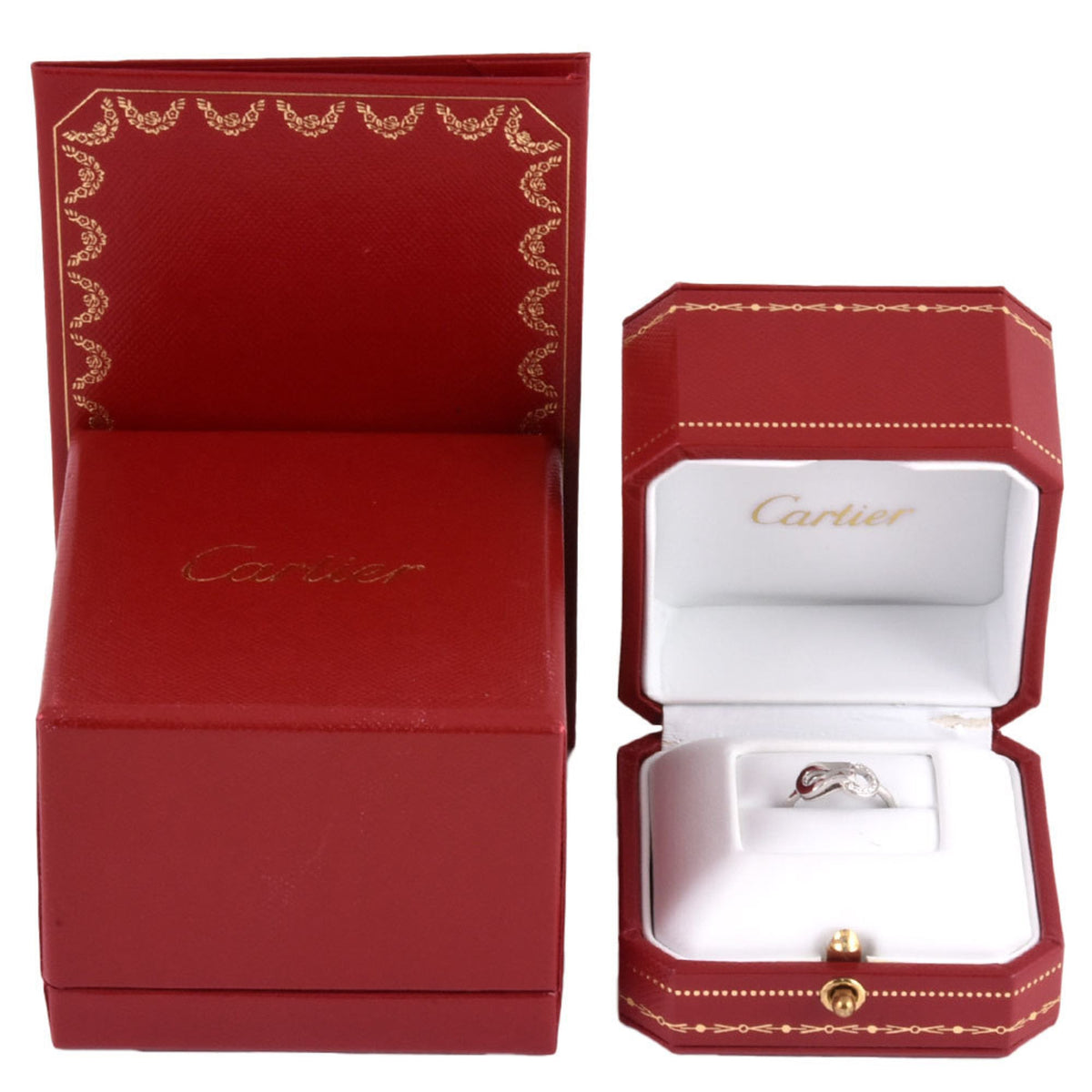 Cartier White Gold (18K) Band Ring (Pre-Owned)