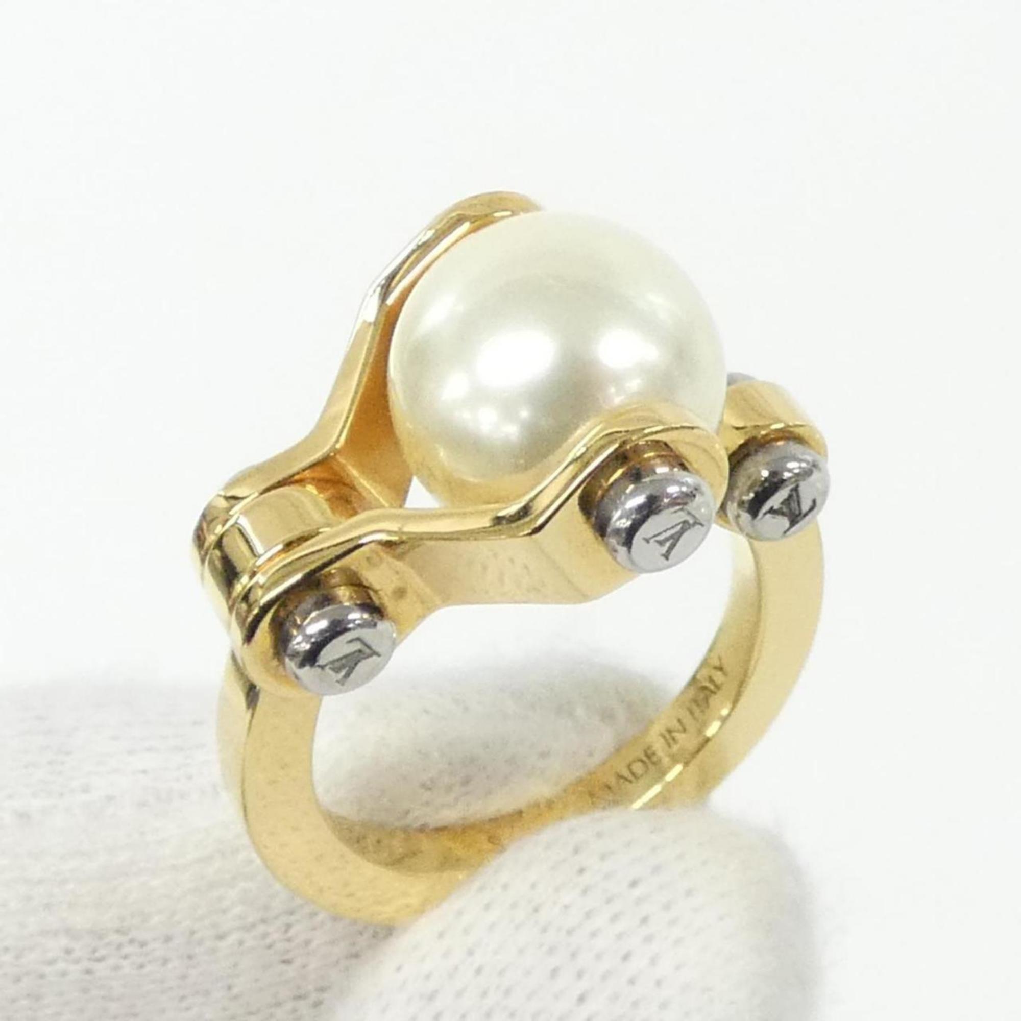 Louis Vuitton White Band Ring (Pre-Owned)