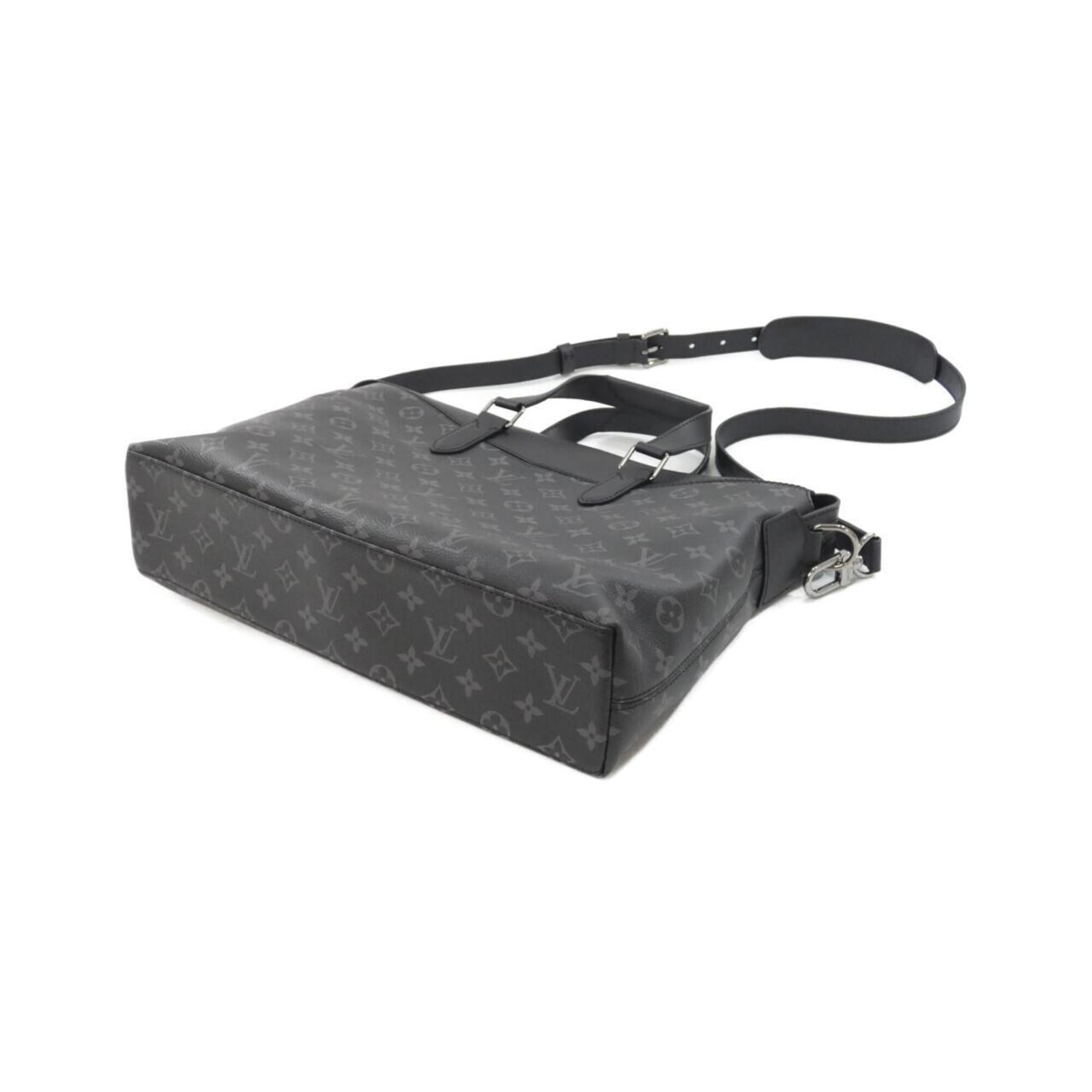 Louis Vuitton Monogram Eclipse Black Monogram Eclipse Monogram Eclipse Briefcase Handbag (Pre-Owned)