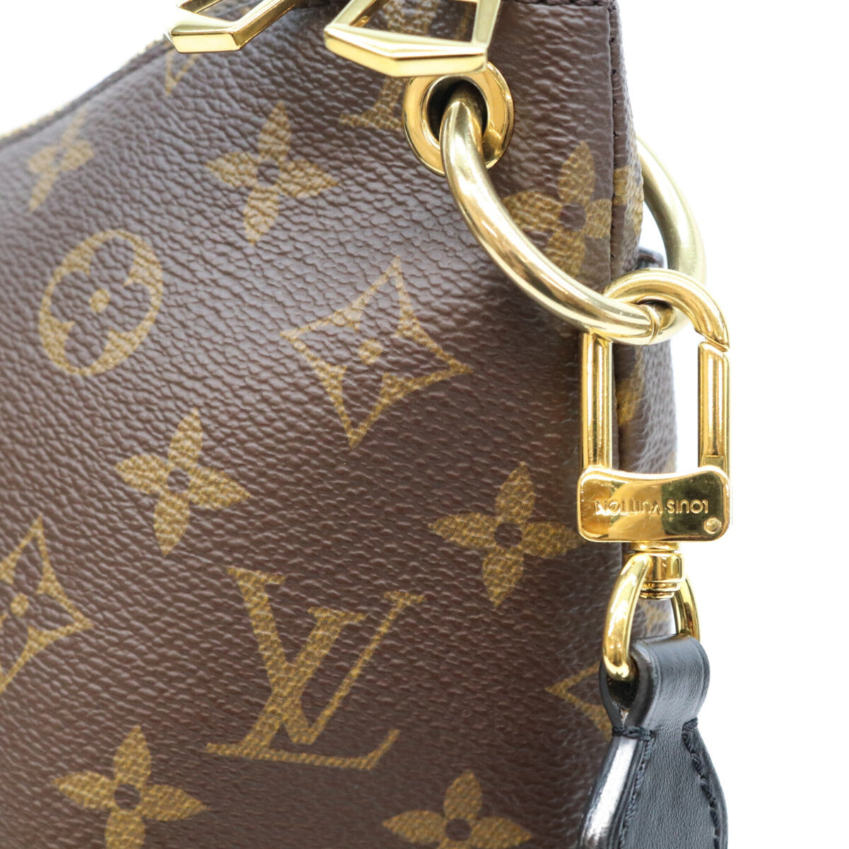 Louis Vuitton Brown Monogram Shoulder Bag (Pre-Owned)