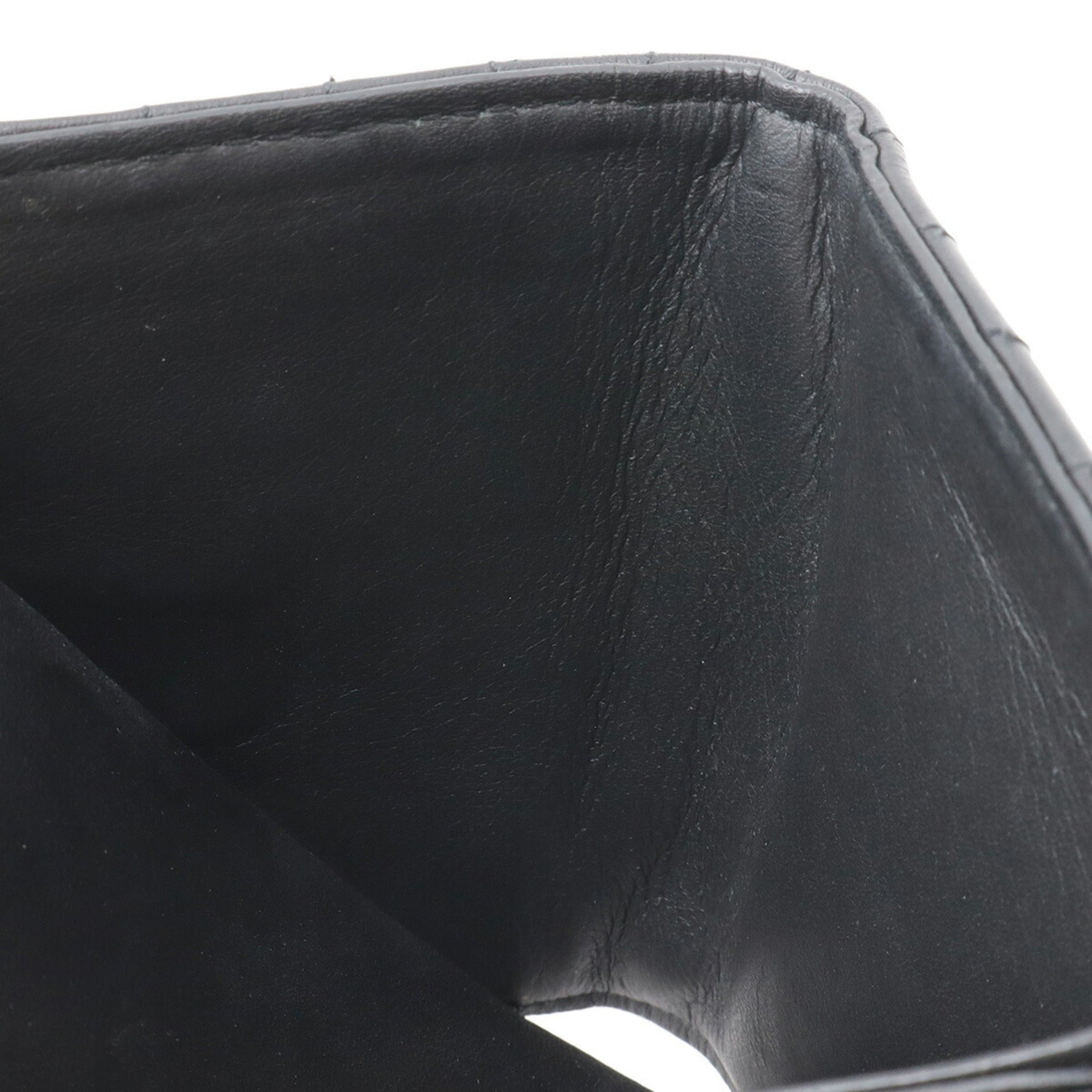 Louis Vuitton Black Noir Leather Wallet (Bi-Fold) (Pre-Owned)