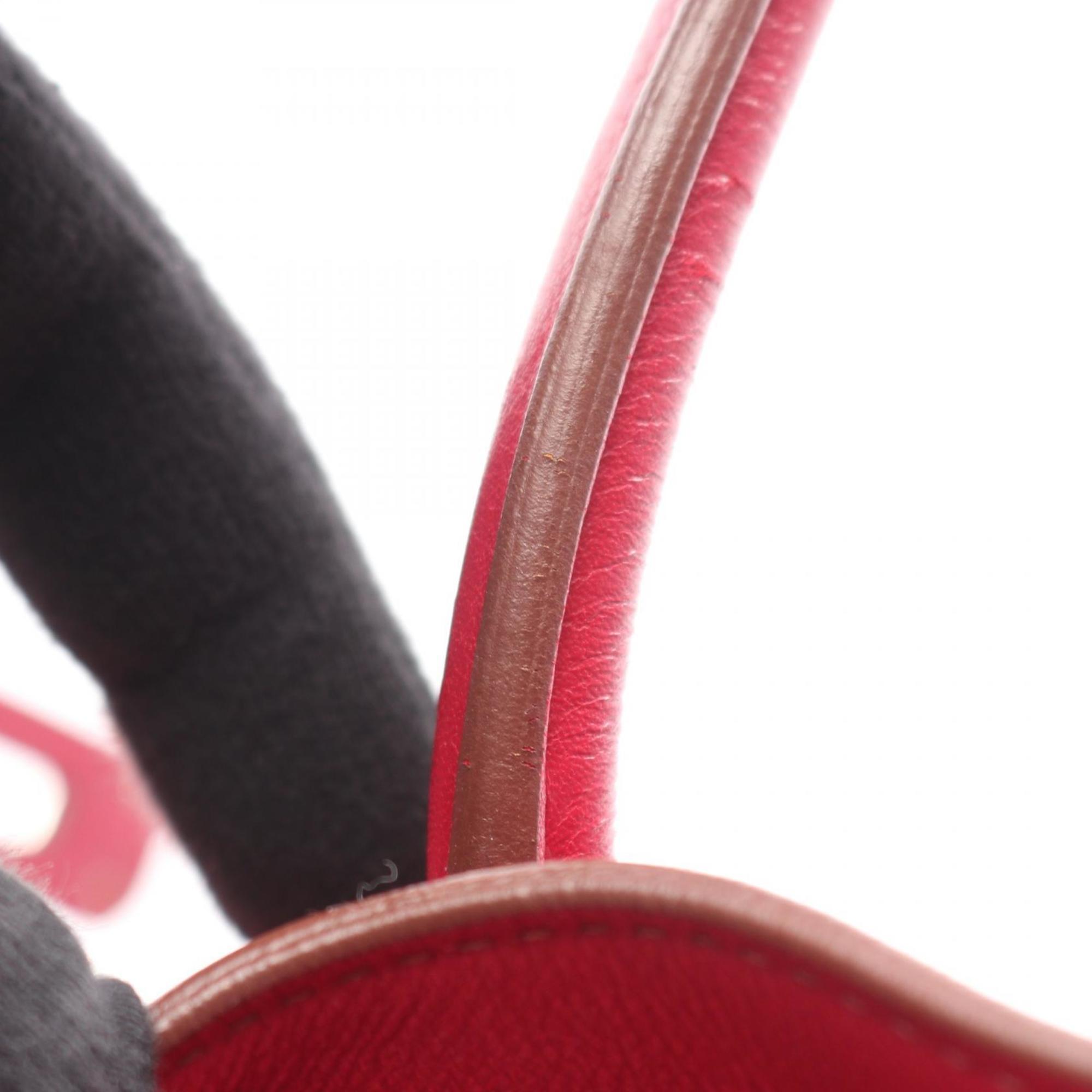 Hermes Pink Leather Handbag (Pre-Owned)