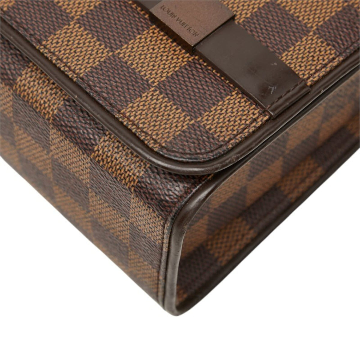 Louis Vuitton Damier Brown Pvc Leather Shoulder Bag (Pre-Owned)