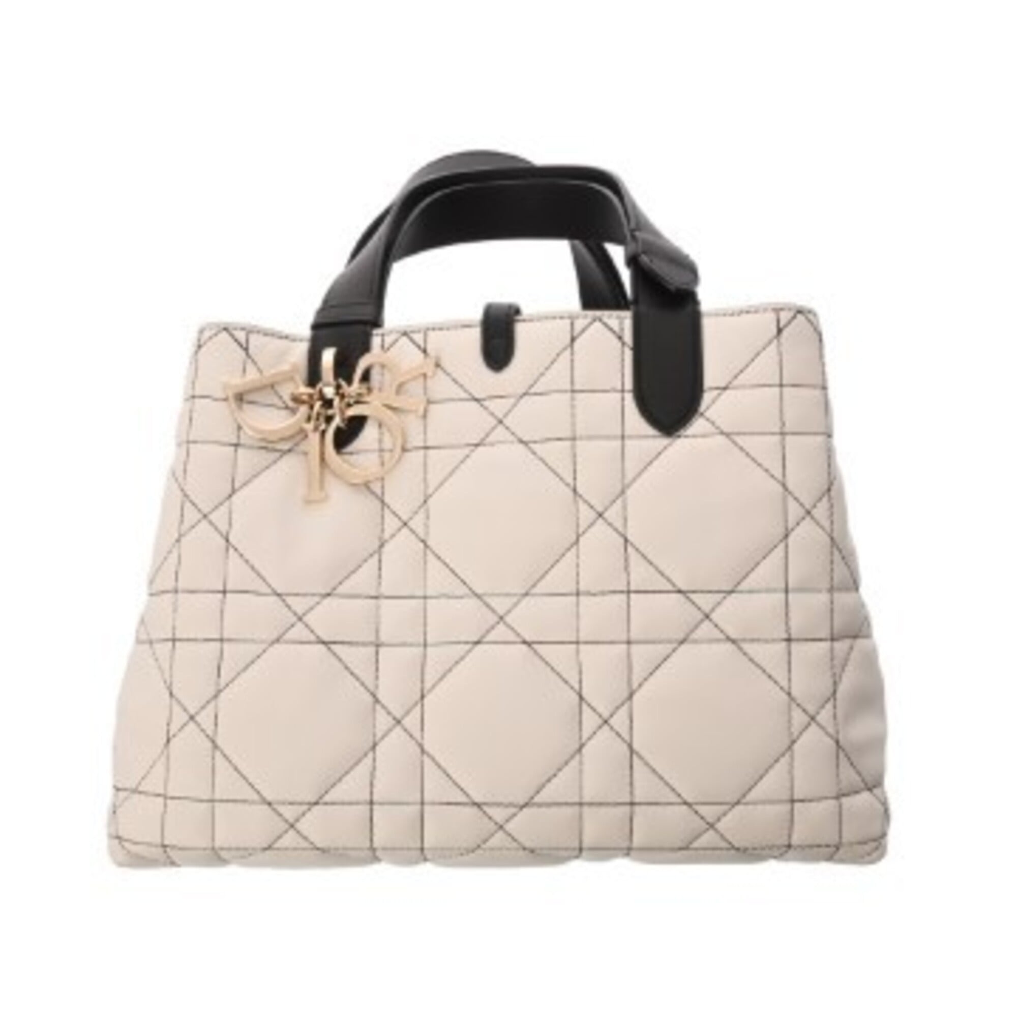 Christian Dior White Leather Handbag (Pre-Owned)