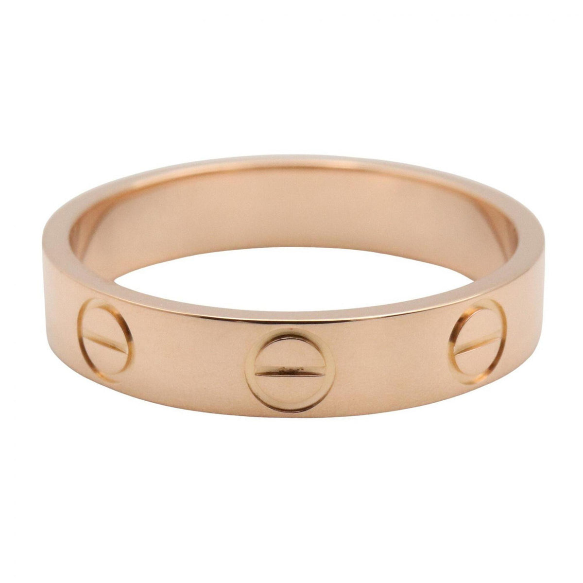 Cartier Gold Pink Gold (18K) Band Ring (Pre-Owned)
