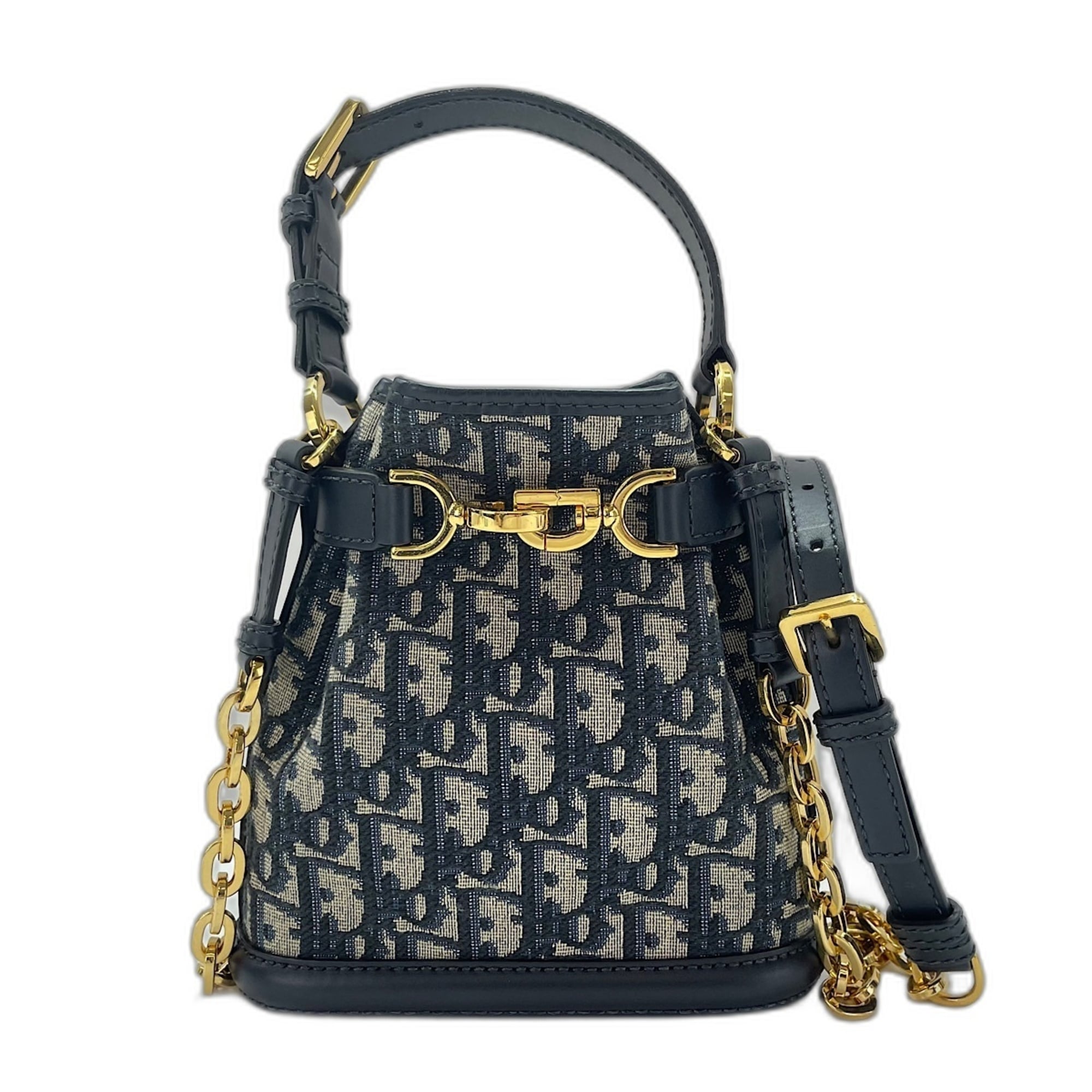 Christian Dior Navy Handbag Shoulder Bag (Pre-Owned)