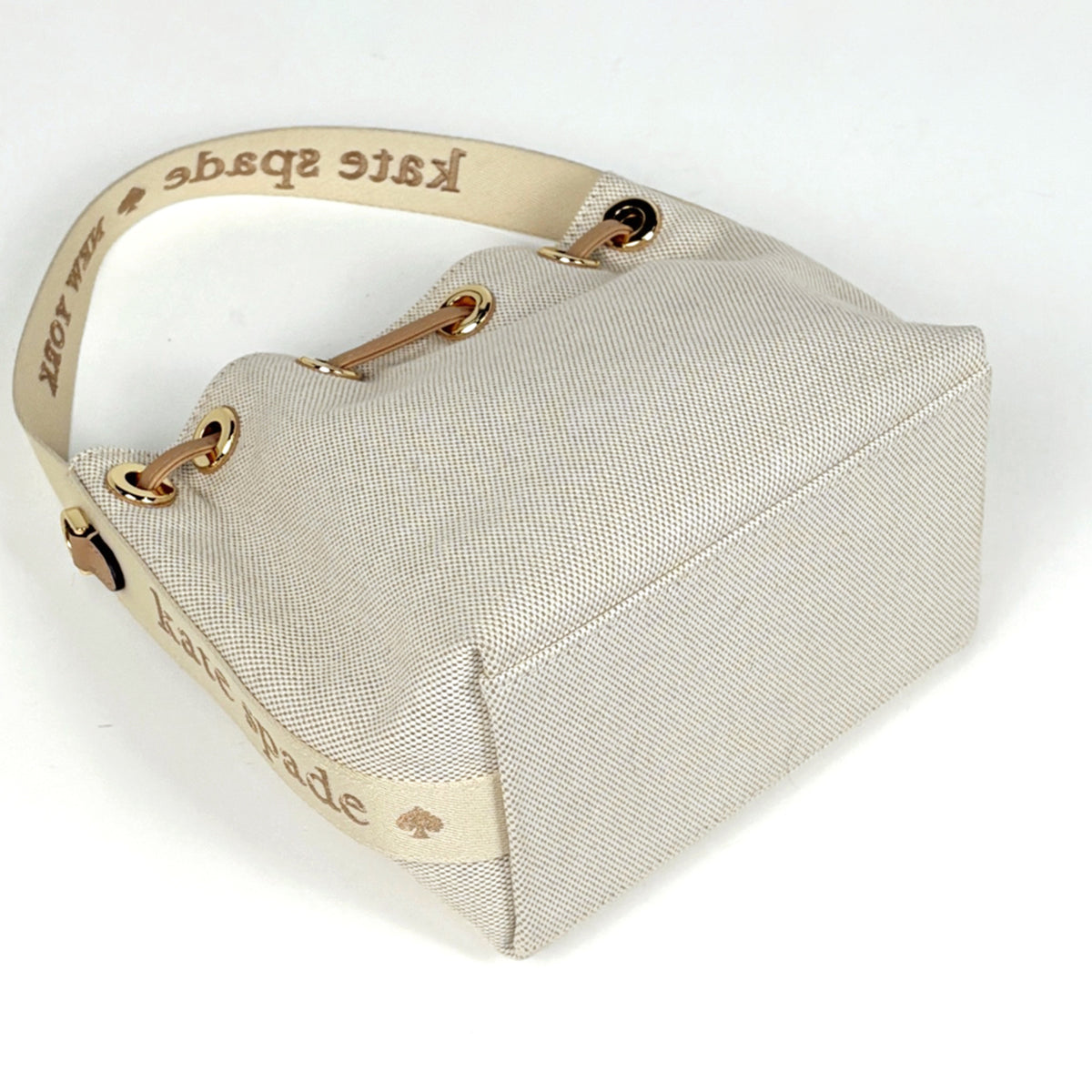 Kate Spade Beige Canvas Handbag (Pre-Owned)