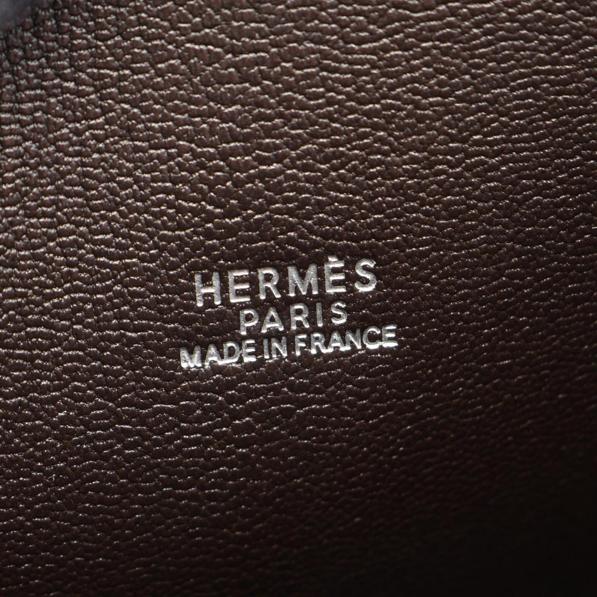 Hermes Brown Togo Leather Handbag (Pre-Owned)