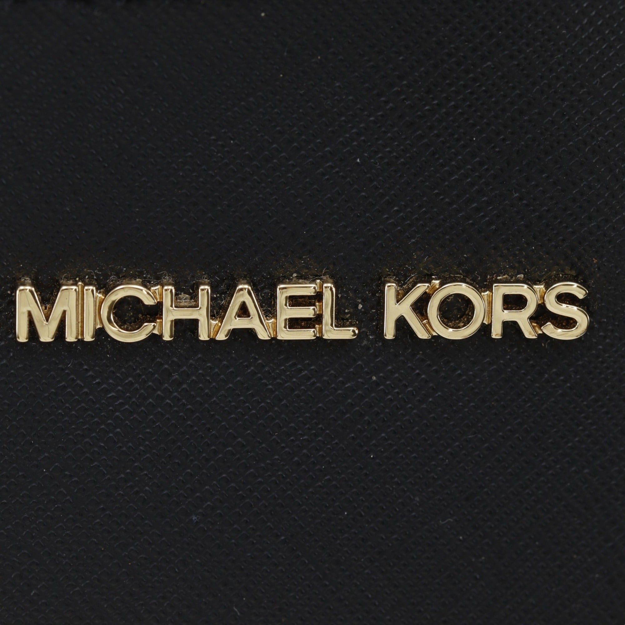 Michael Kors Black Pvc Handbag Sling Bag (Pre-Owned)