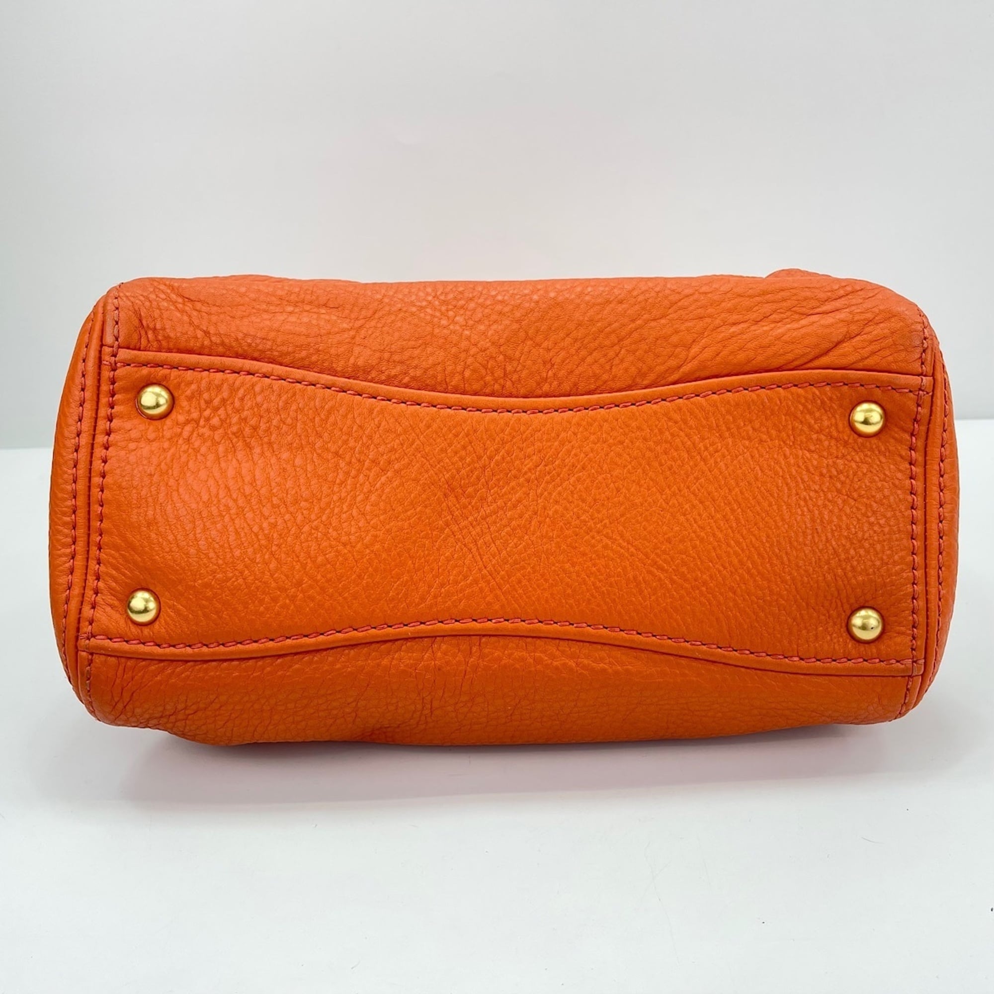Miu Miu Orange Handbag Shoulder Bag (Pre-Owned)