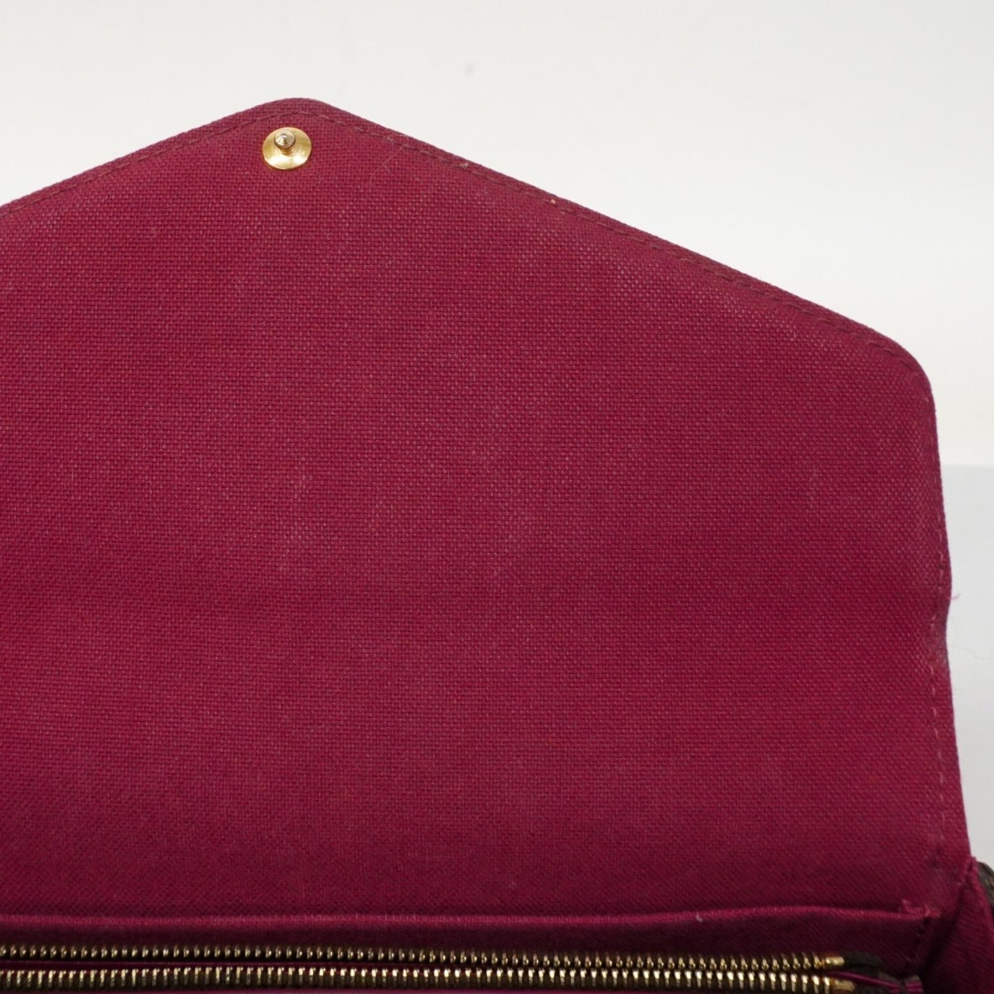 Louis Vuitton Brown Chain/Shoulder Wallet (Pre-Owned)