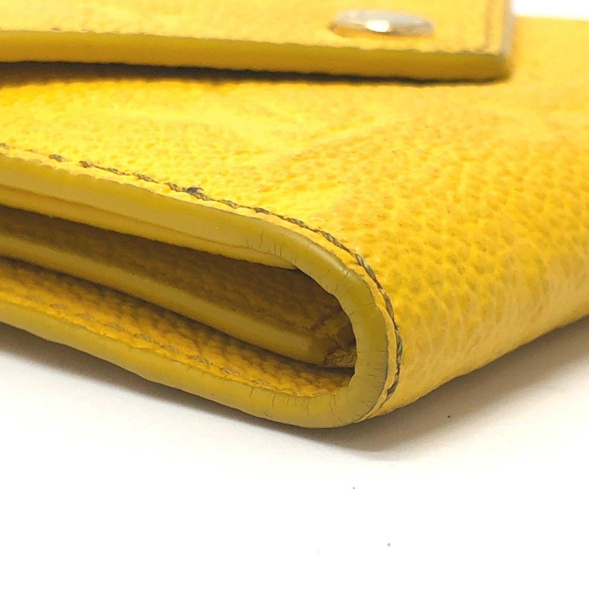 Louis Vuitton Yellow Monogram Empreinte Wallet (Tri-Fold) (Pre-Owned)