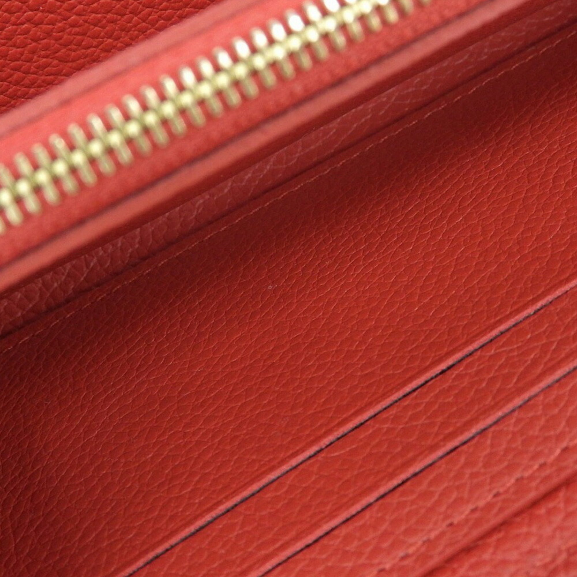 Louis Vuitton Marine Rouge Monogram Navy Monogram Empreinte Coin Purse/Coin Case (Pre-Owned)