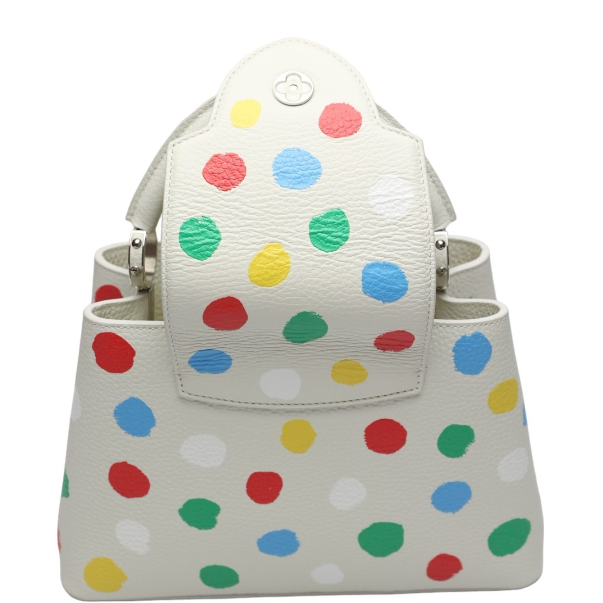 Louis Vuitton White Handbag Shoulder Bag (Pre-Owned)