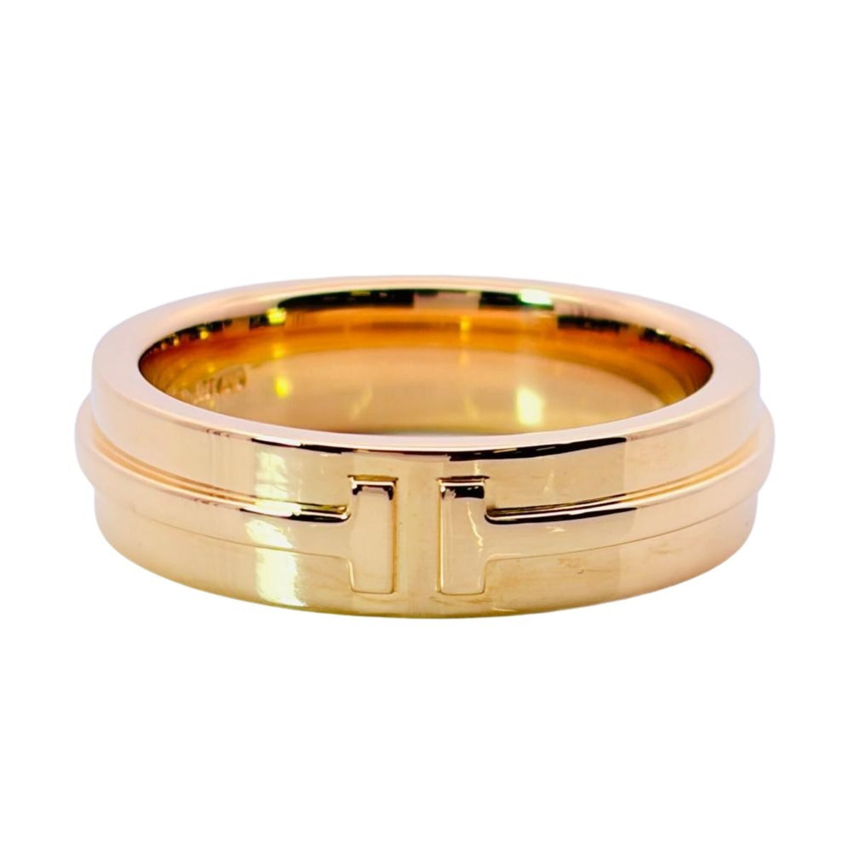 Tiffany Yellow Gold (18K) Band Ring (Pre-Owned)