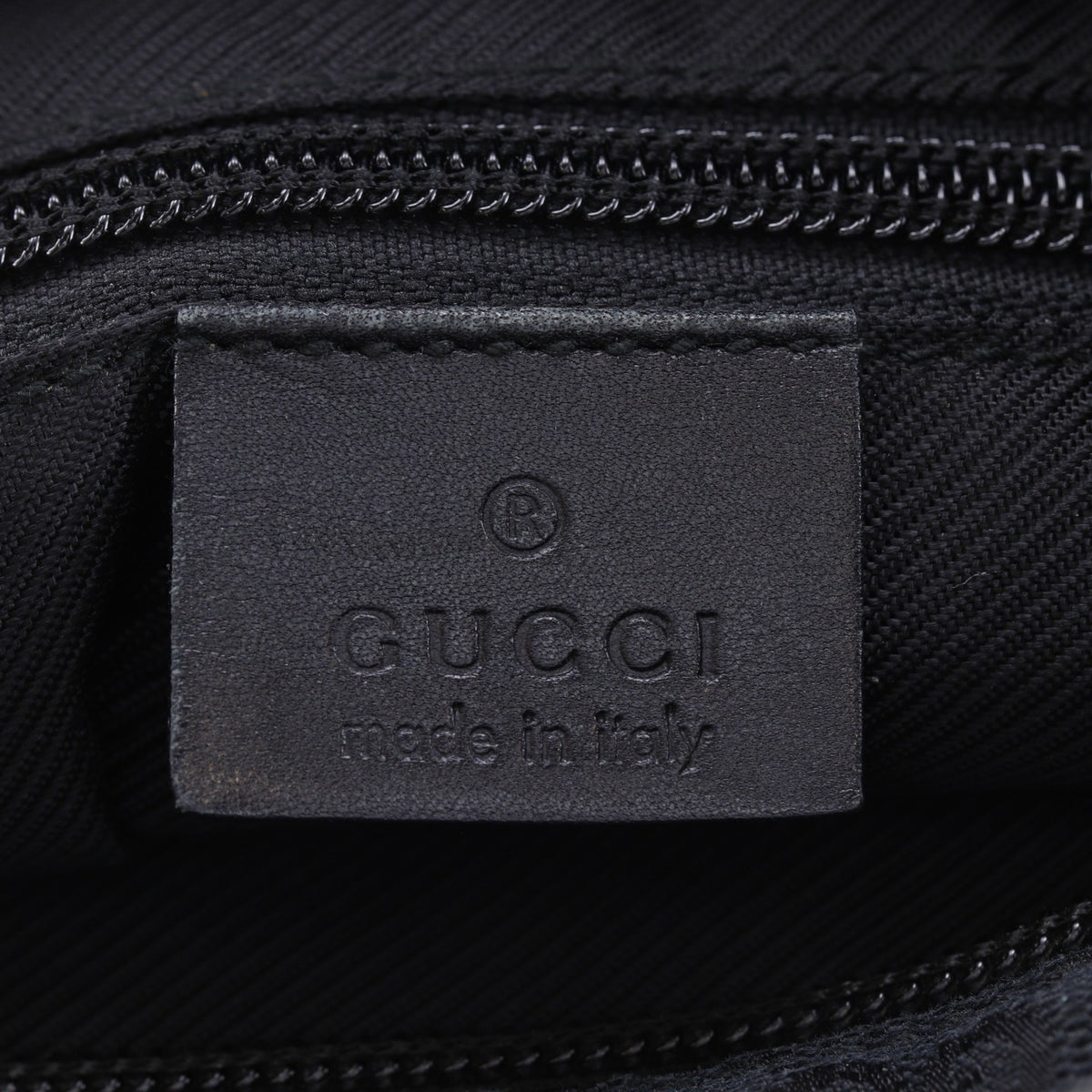 Gucci Gg Canvas Black Gg Canvas Tote Bag (Pre-Owned)