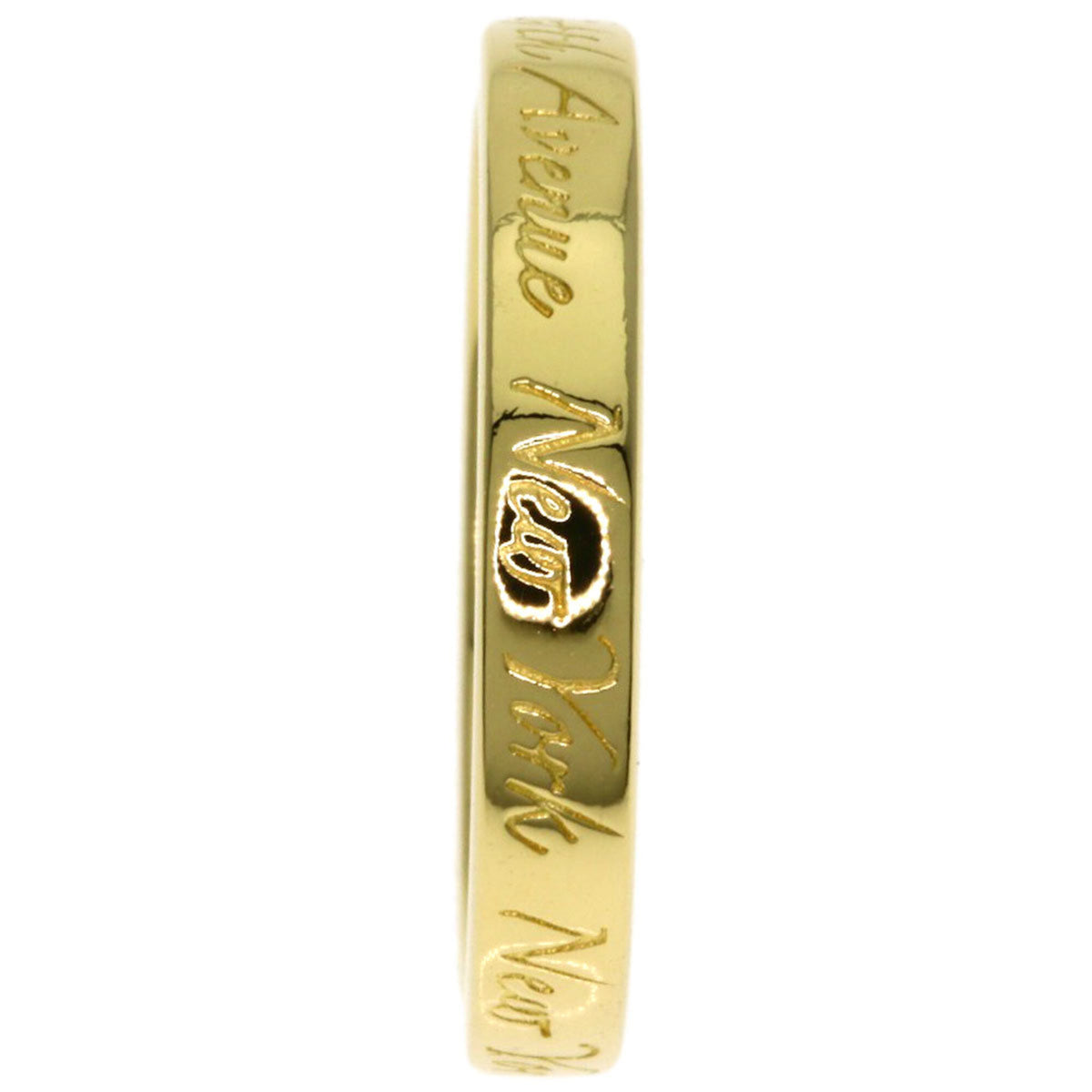 Tiffany Yellow Gold (18K) Band Ring (Pre-Owned)