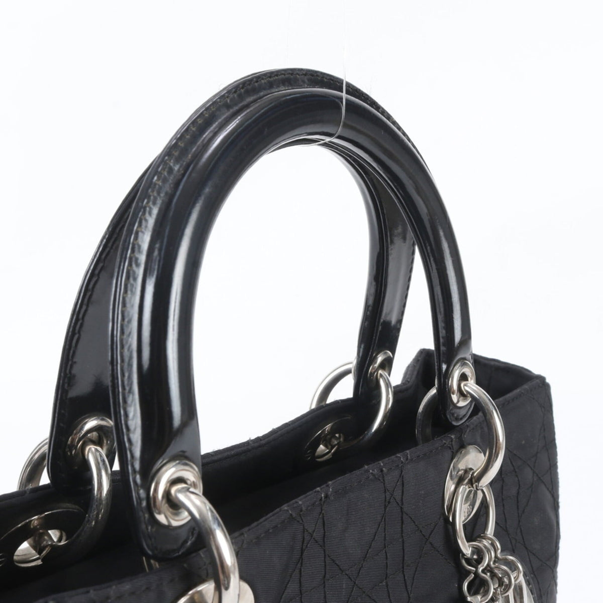 Christian Dior Black Handbag Shoulder Bag Tote Bag (Pre-Owned)